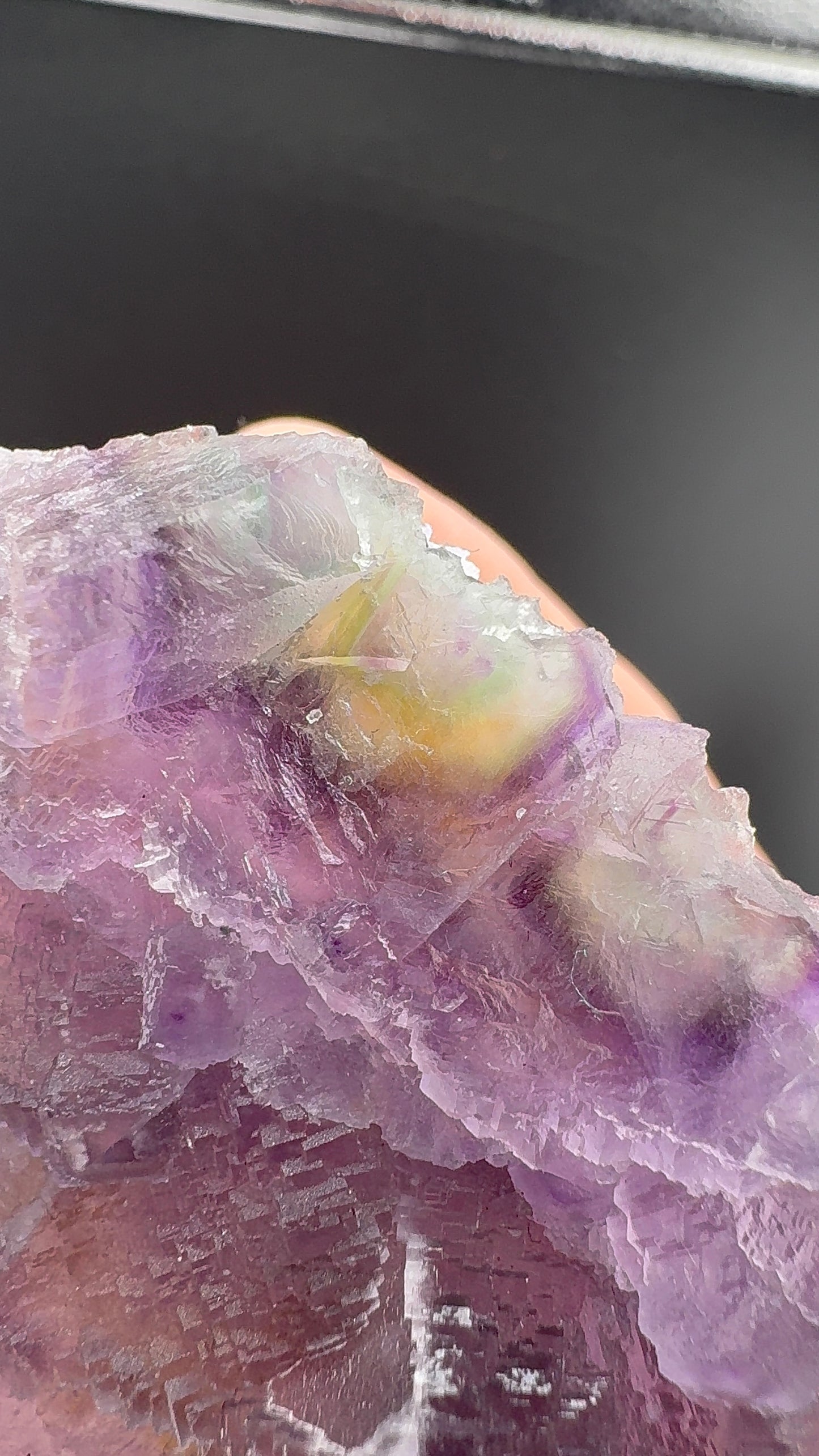 Purple Fluorite from Zhejiang (S10)