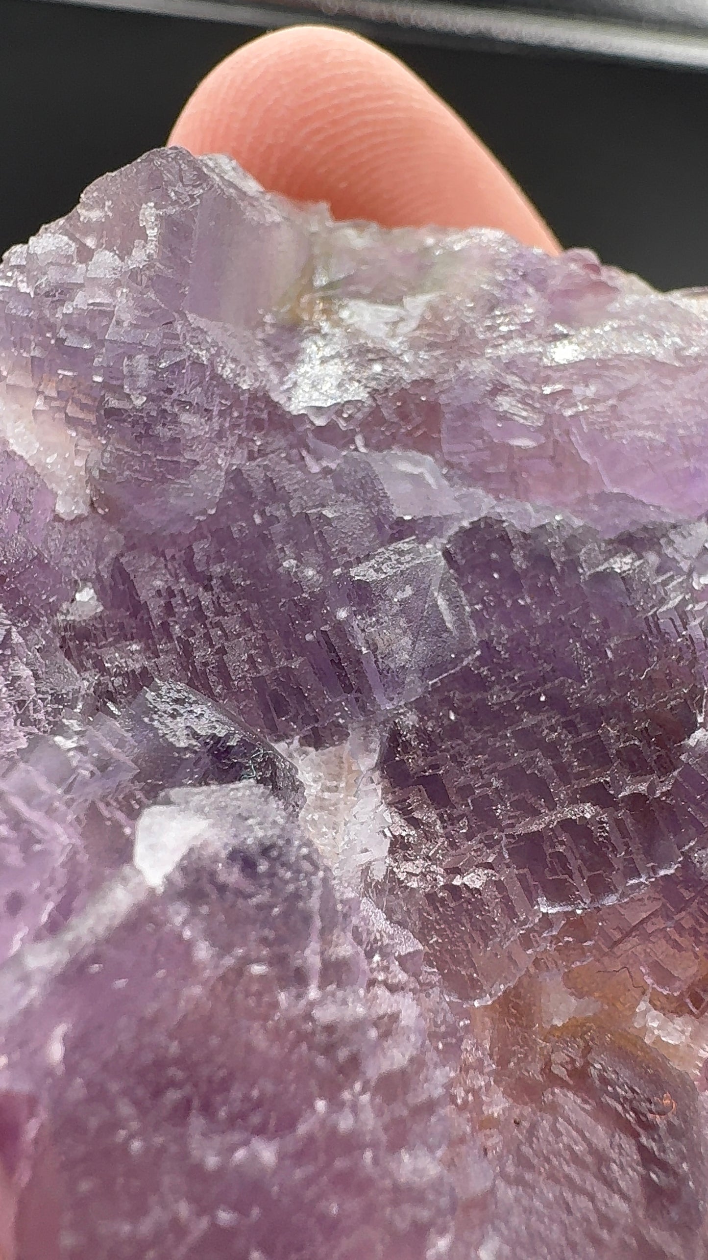 Purple Fluorite from Zhejiang (S10)