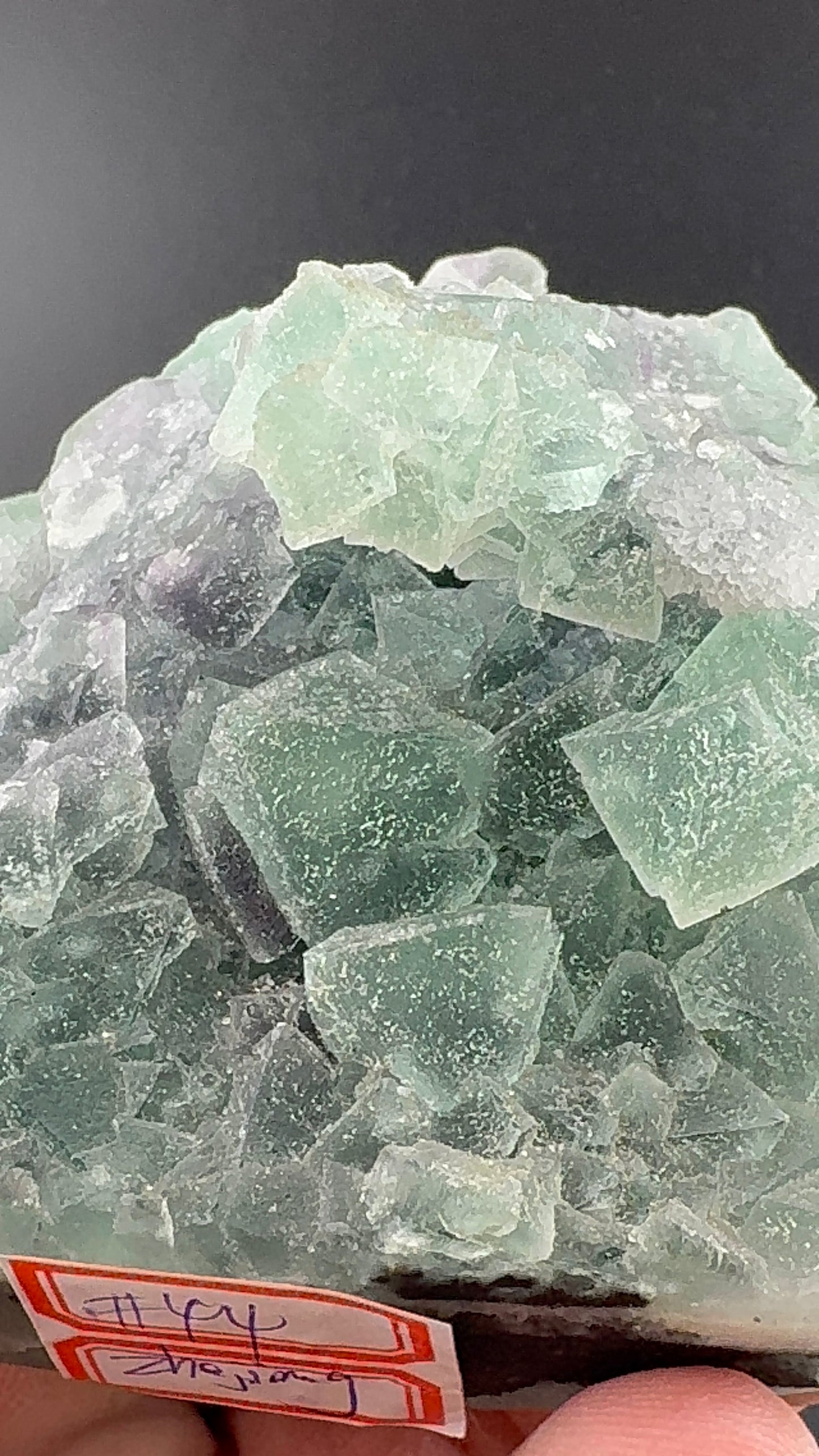 Sugar Green Fluorite from Zhejiang (S12)