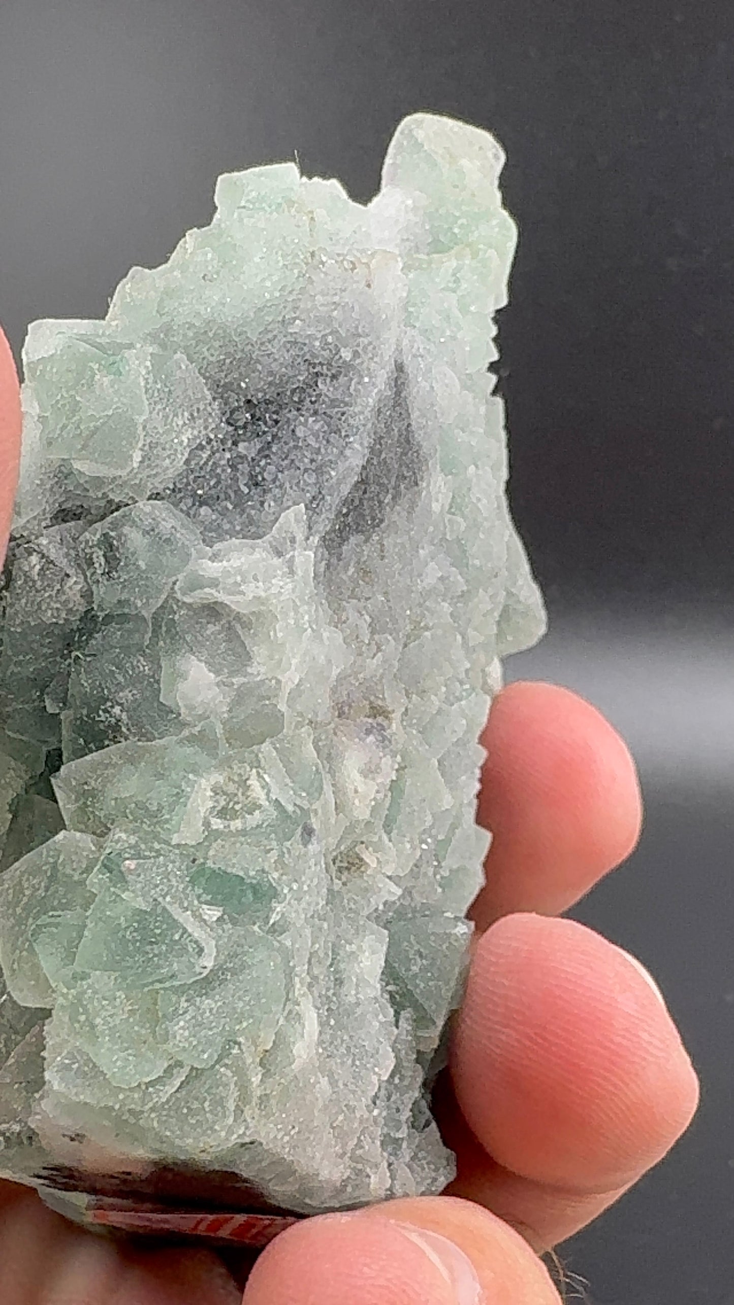 Sugar Green Fluorite from Zhejiang (S12)