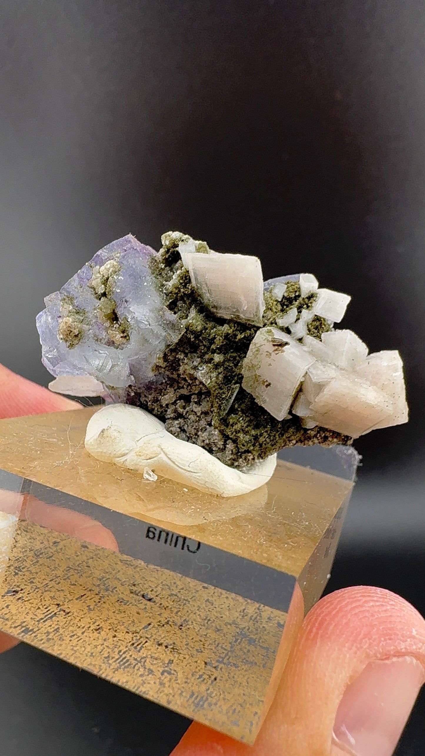 Phantom Blue Fluorite (B15)
