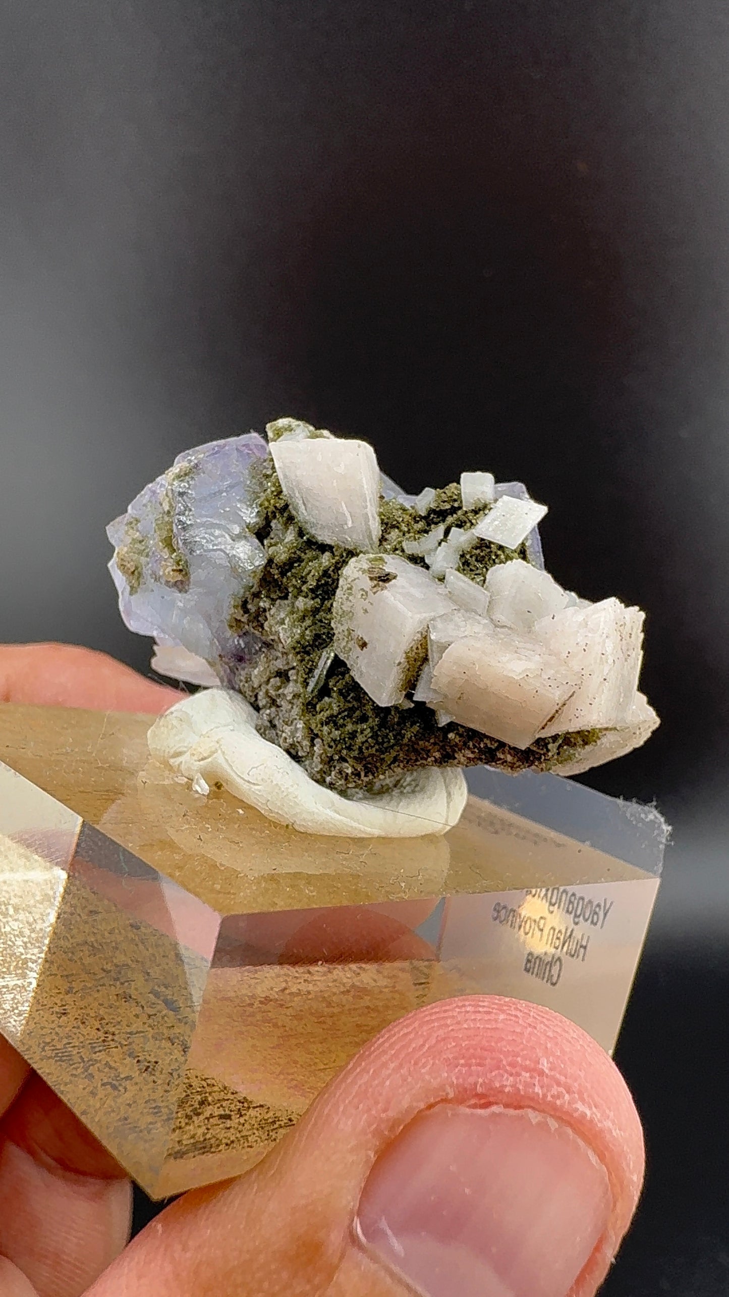 Phantom Blue Fluorite (B15)