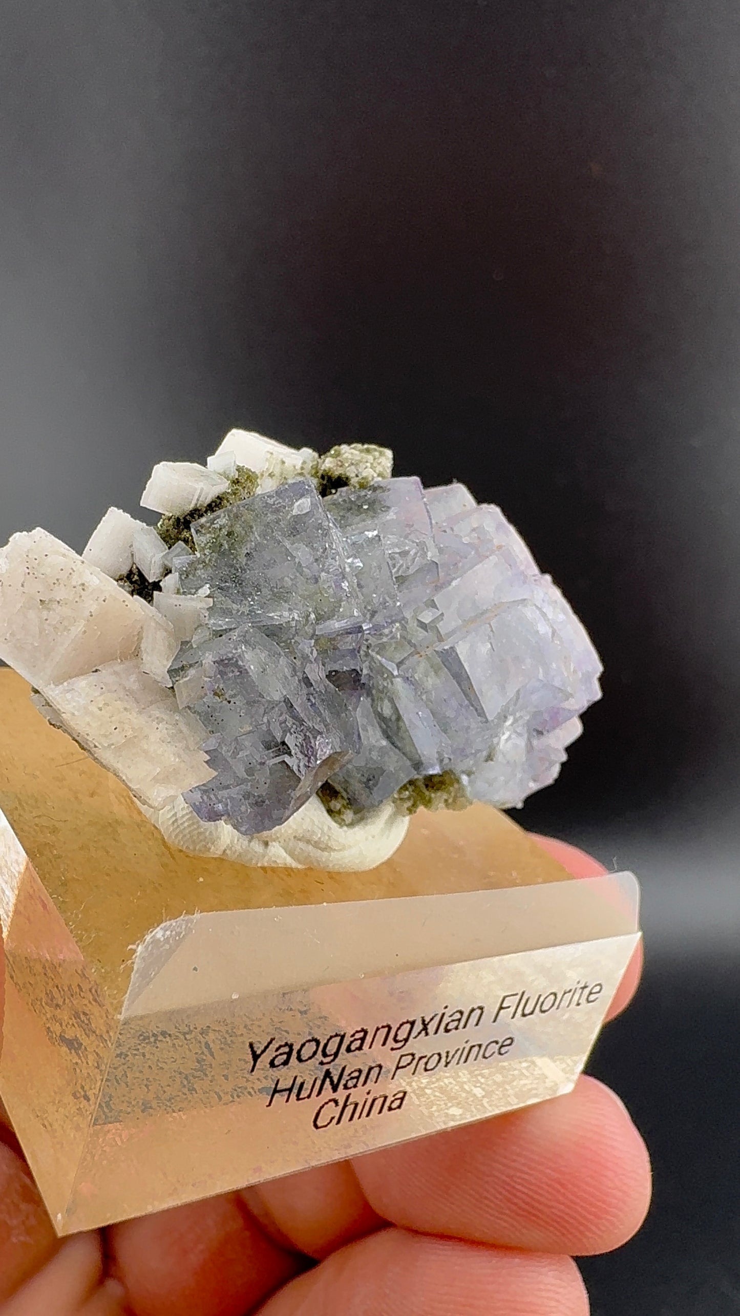 Phantom Blue Fluorite (B15)