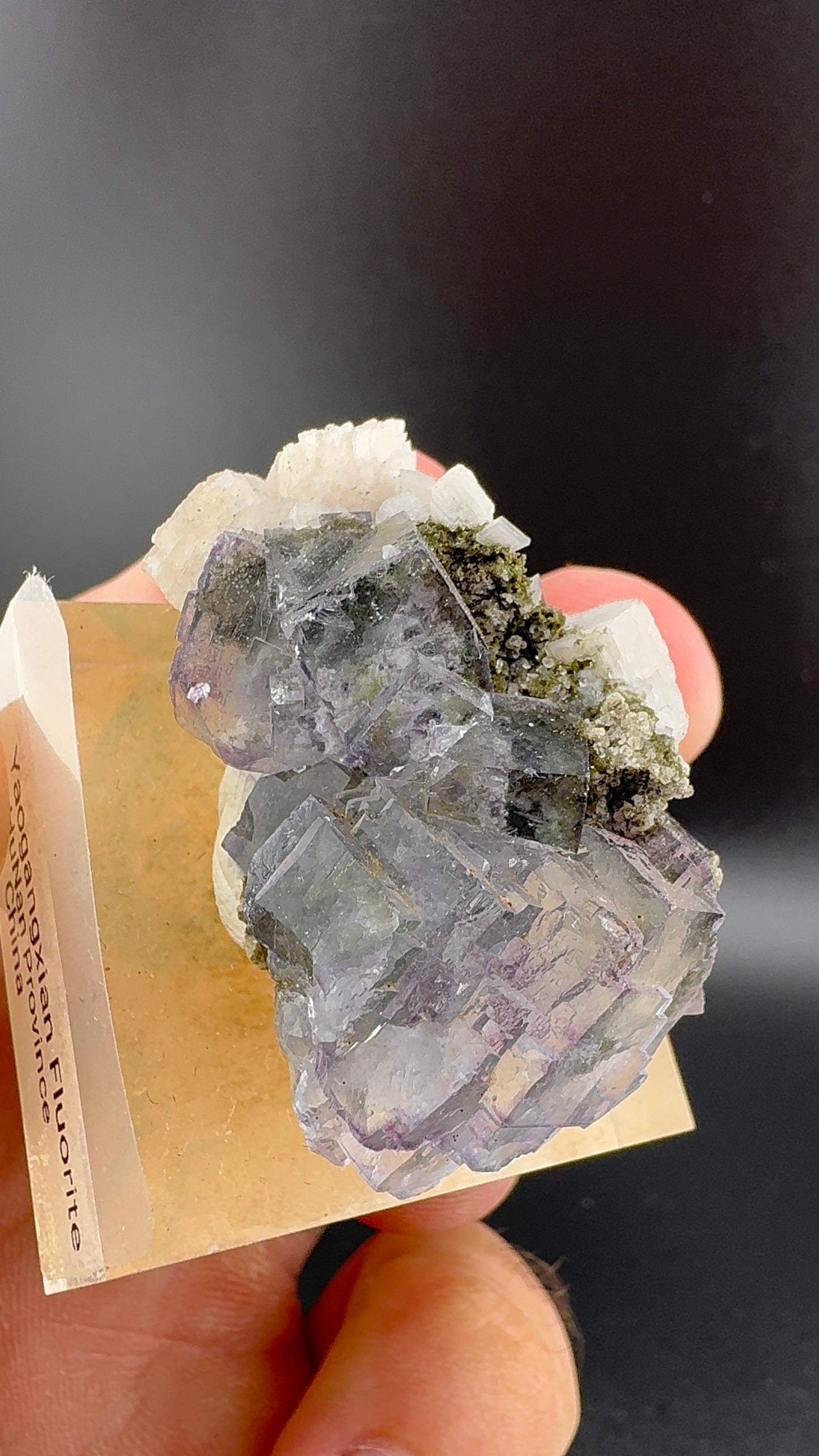 Phantom Blue Fluorite (B15)