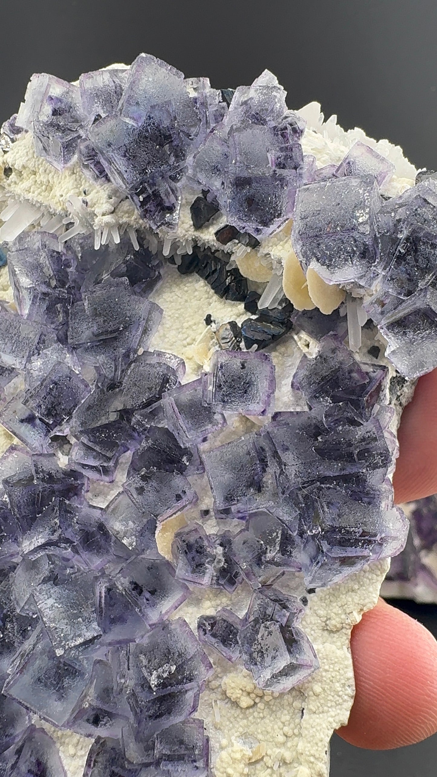 Purple Phantom Fluorite Formation (S15)