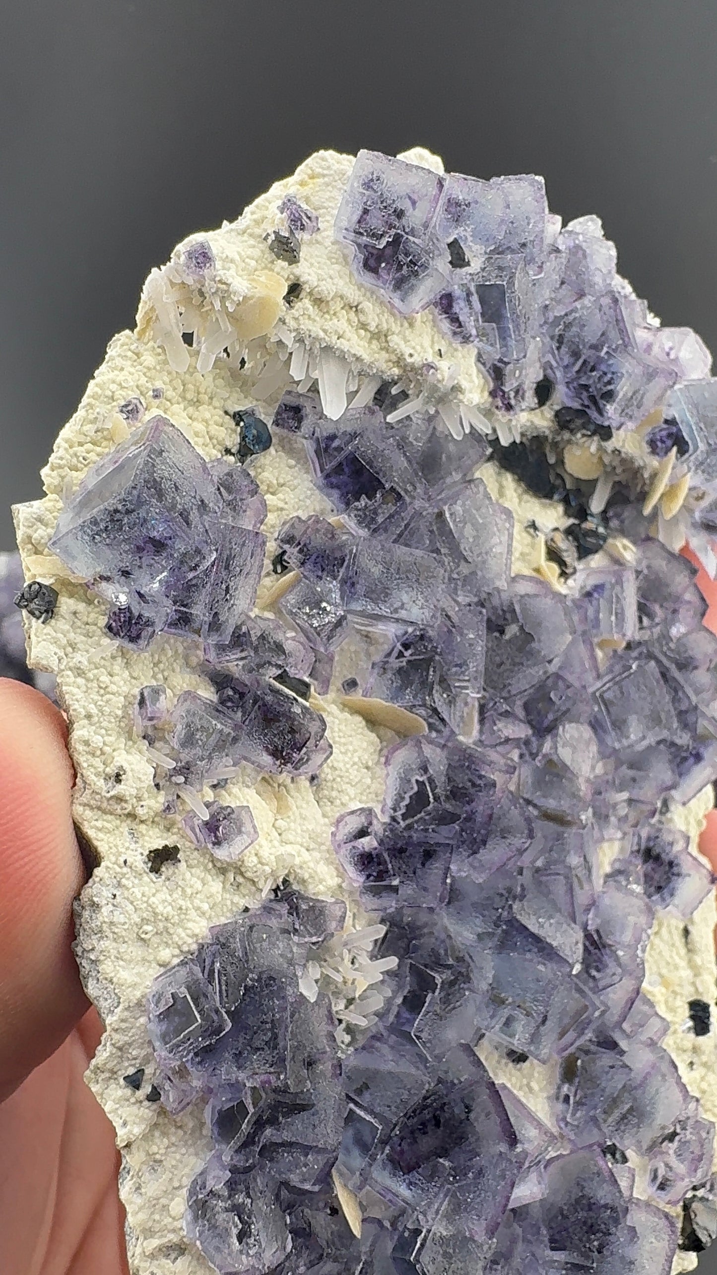 Purple Phantom Fluorite Formation (S15)