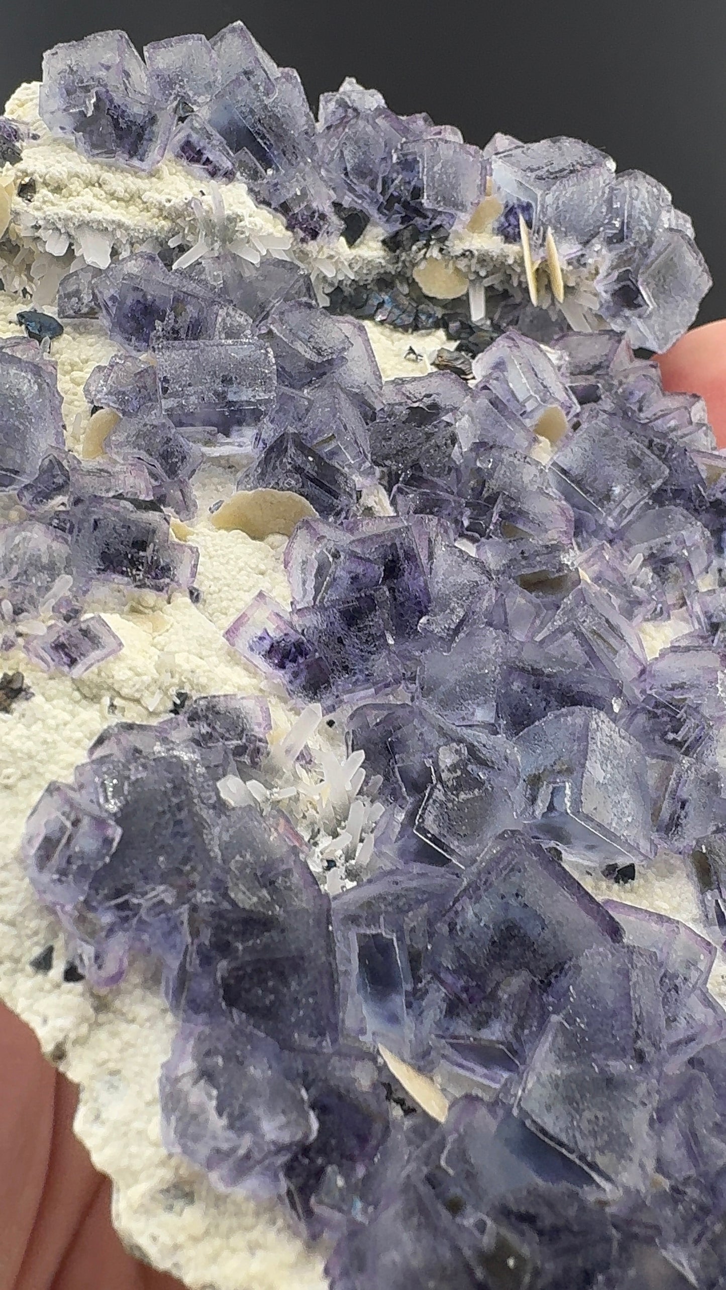 Purple Phantom Fluorite Formation (S15)