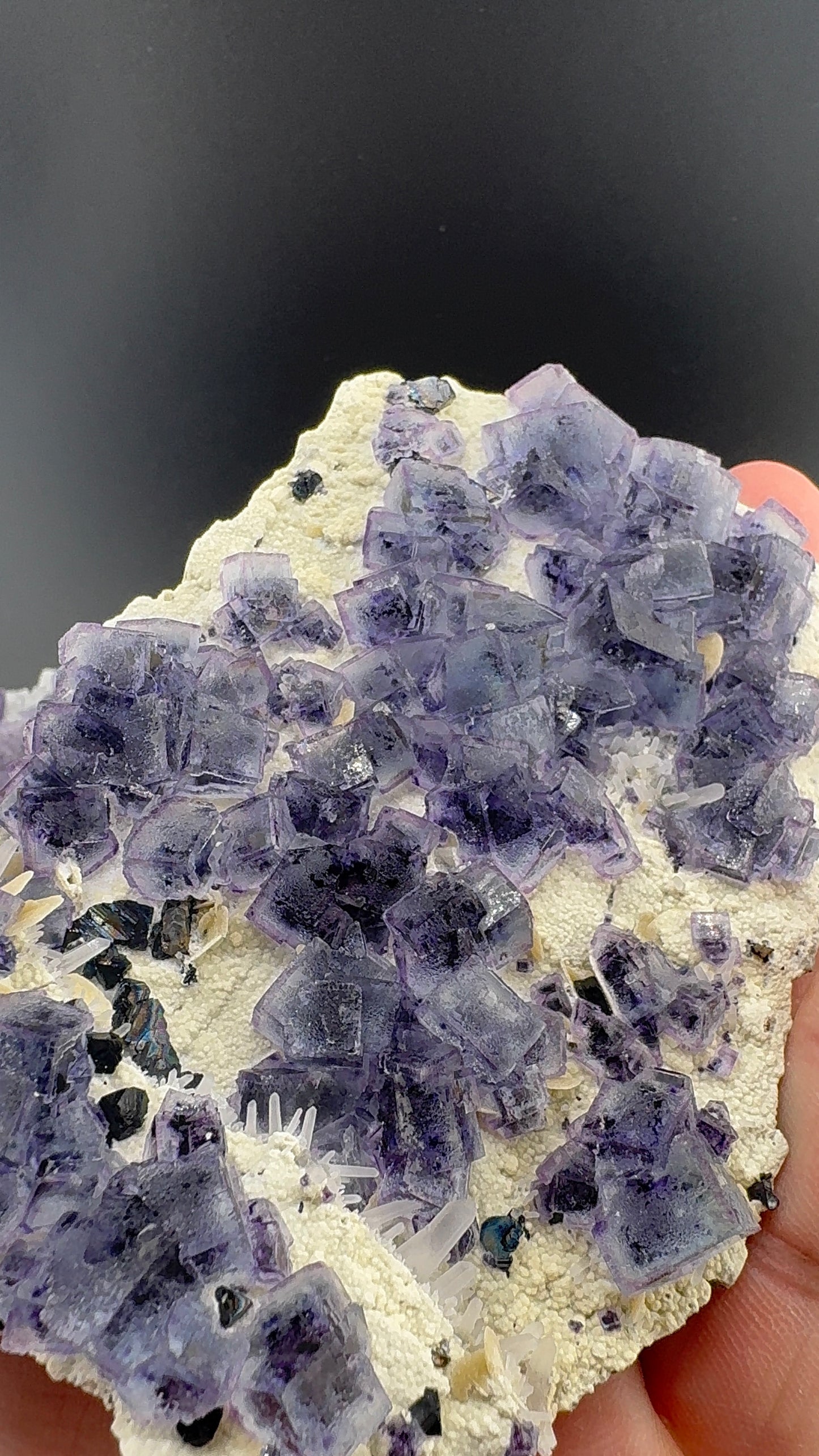 Purple Phantom Fluorite Formation (S15)