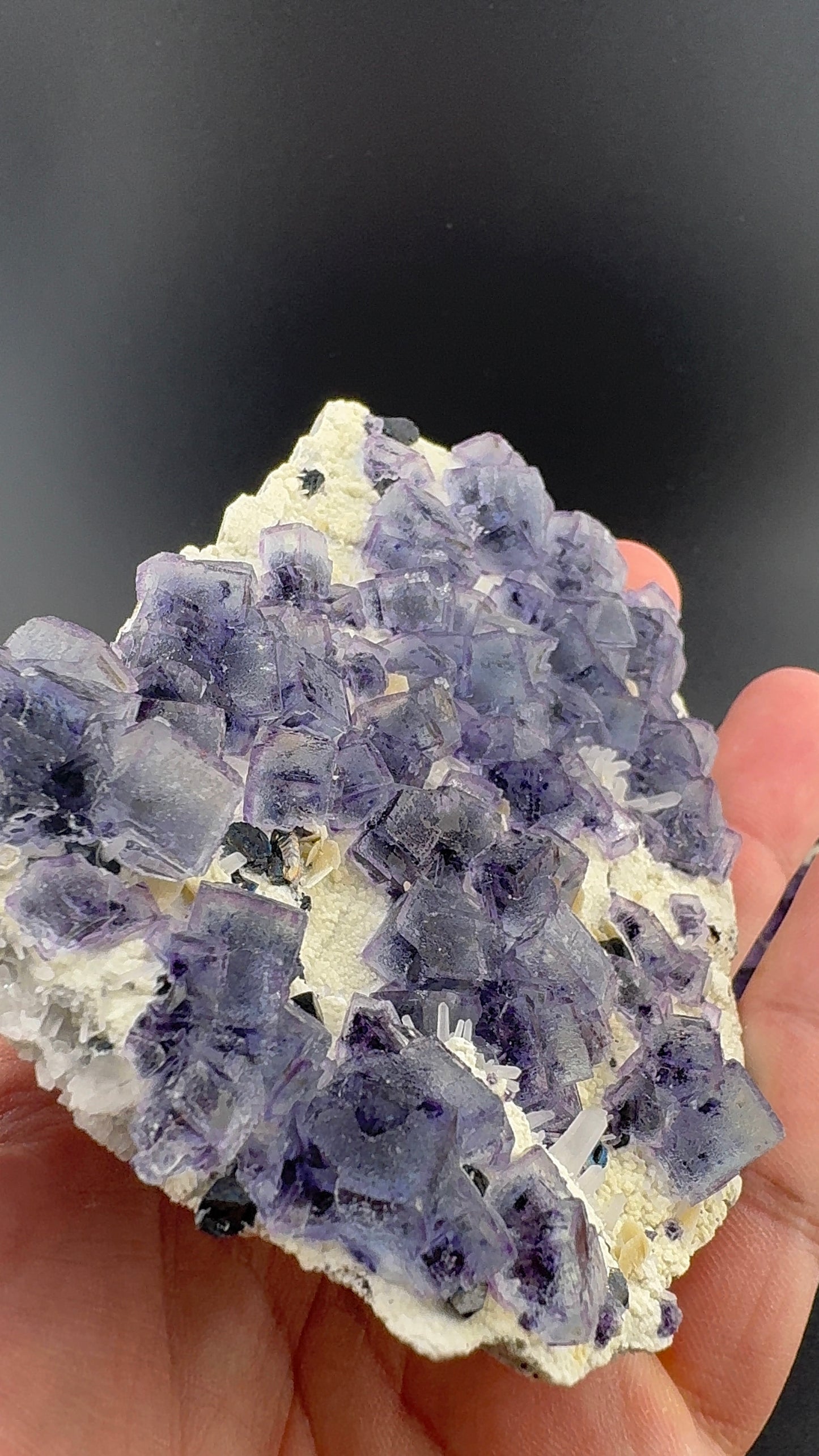 Purple Phantom Fluorite Formation (S15)