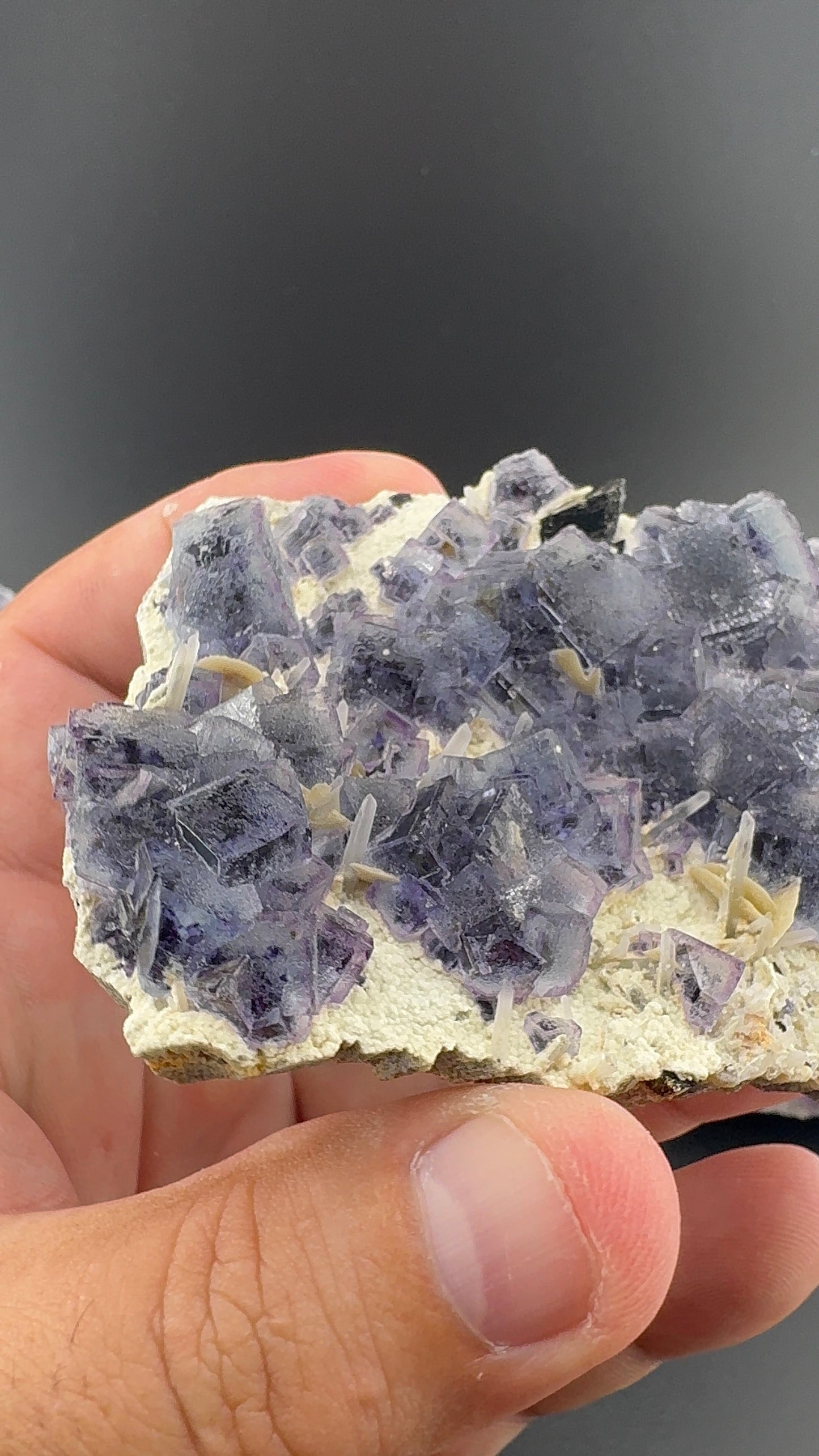 Purple Phantom Fluorite Formation( S14)