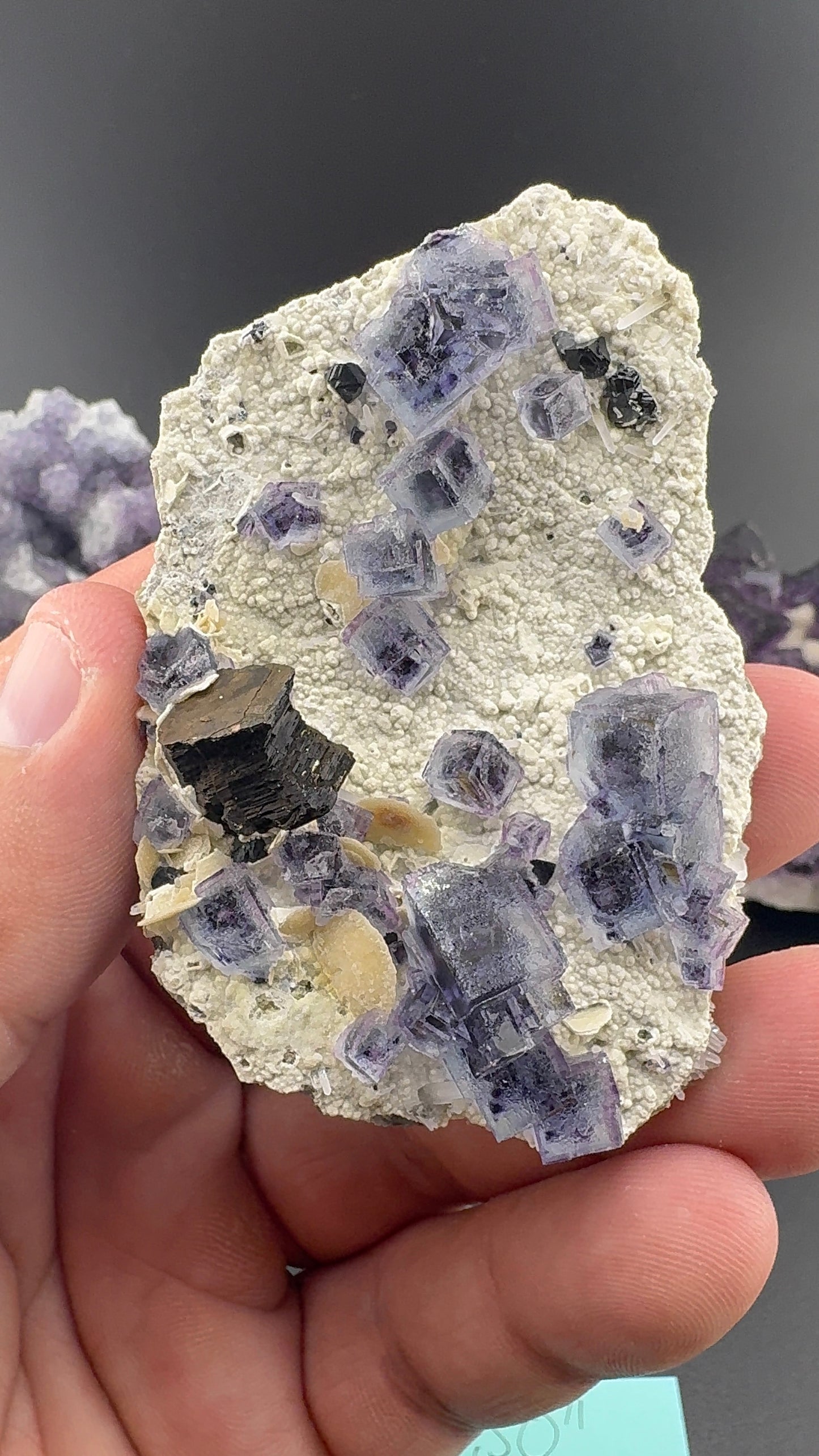 Purple Phantom Fluorite Formation (S13)