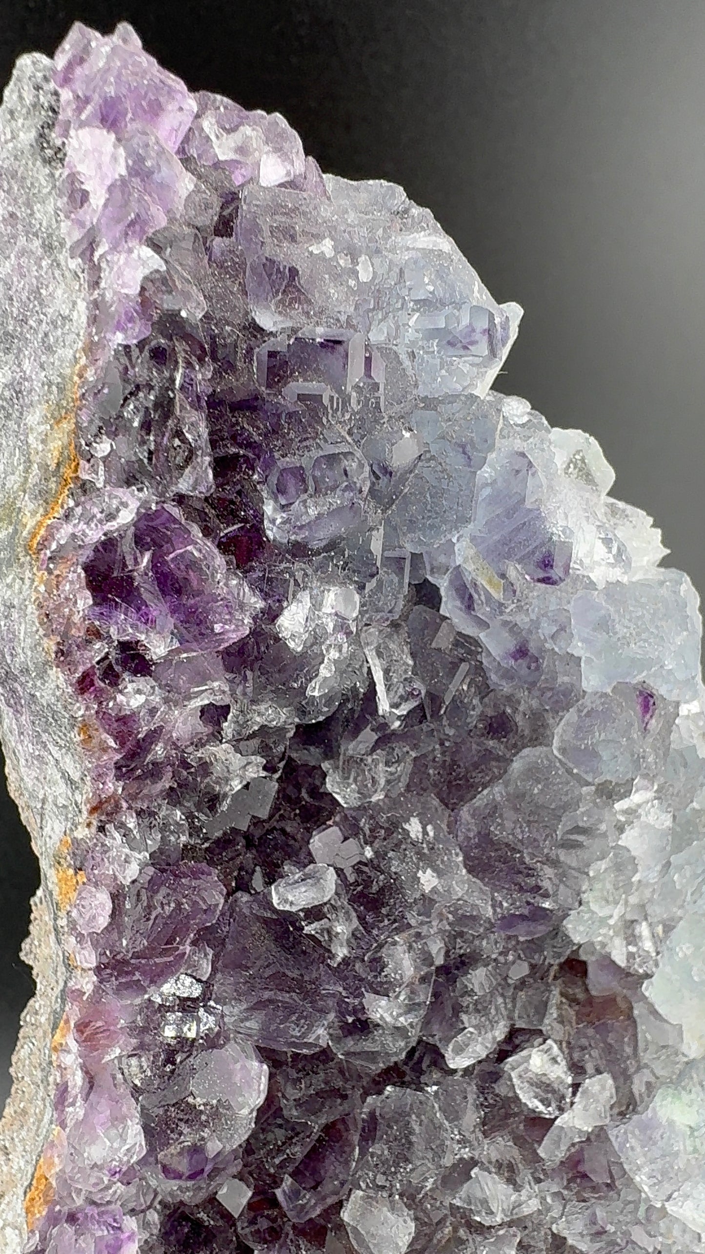 Xinjiang Purple Fluorite Formation S28
