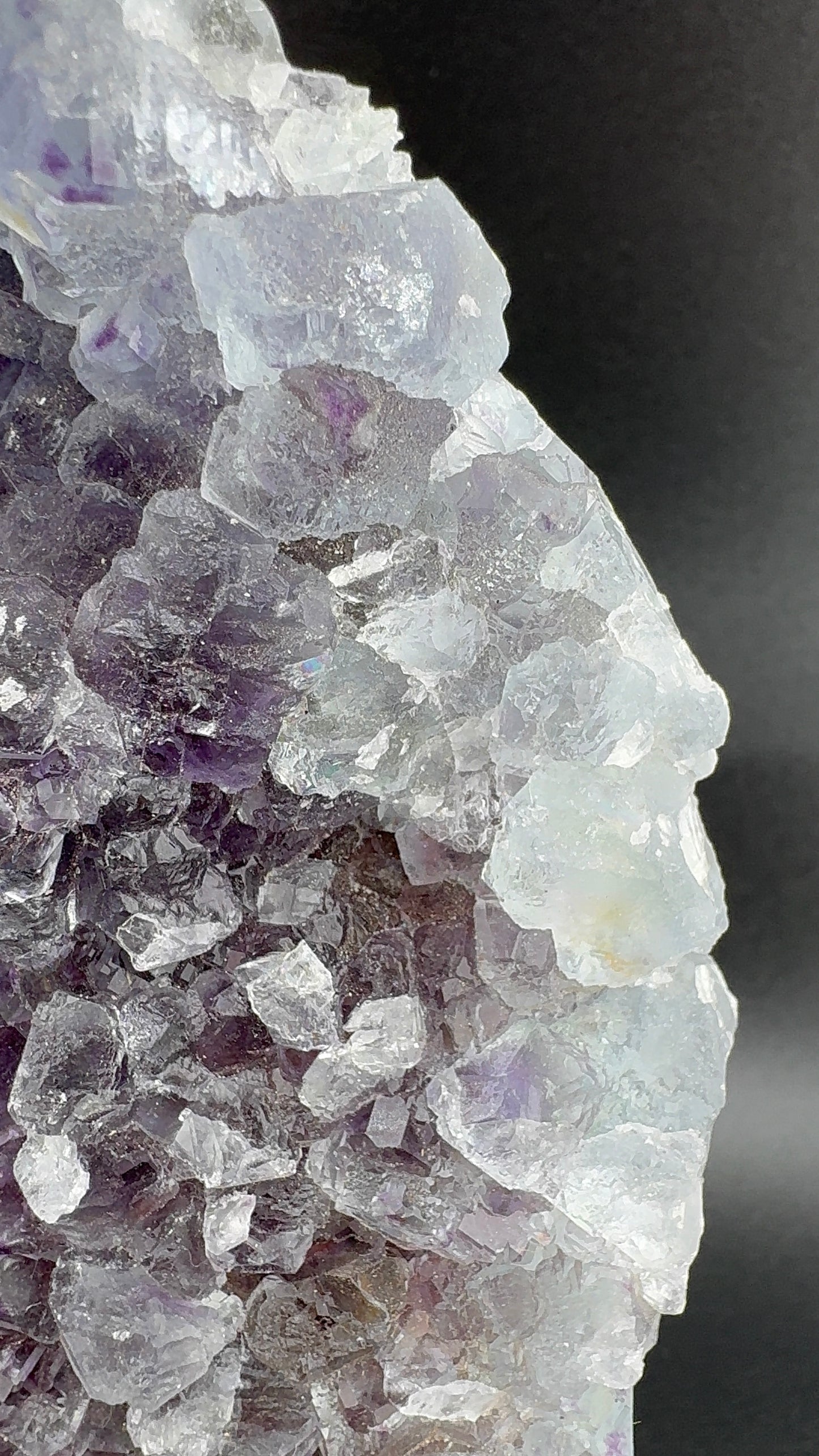 Xinjiang Purple Fluorite Formation S28