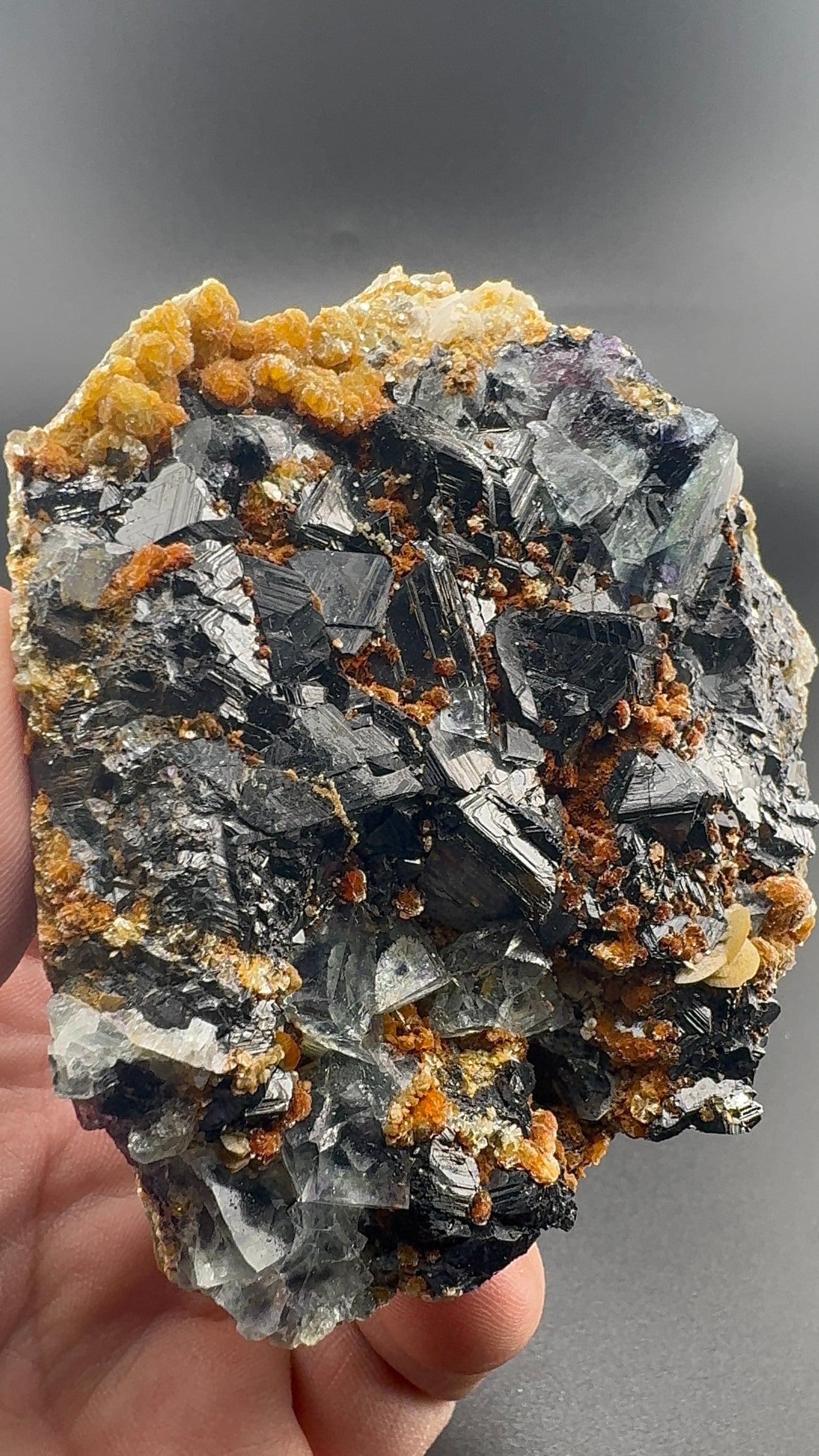 Yindu Purple Fluorite Formation (S31)