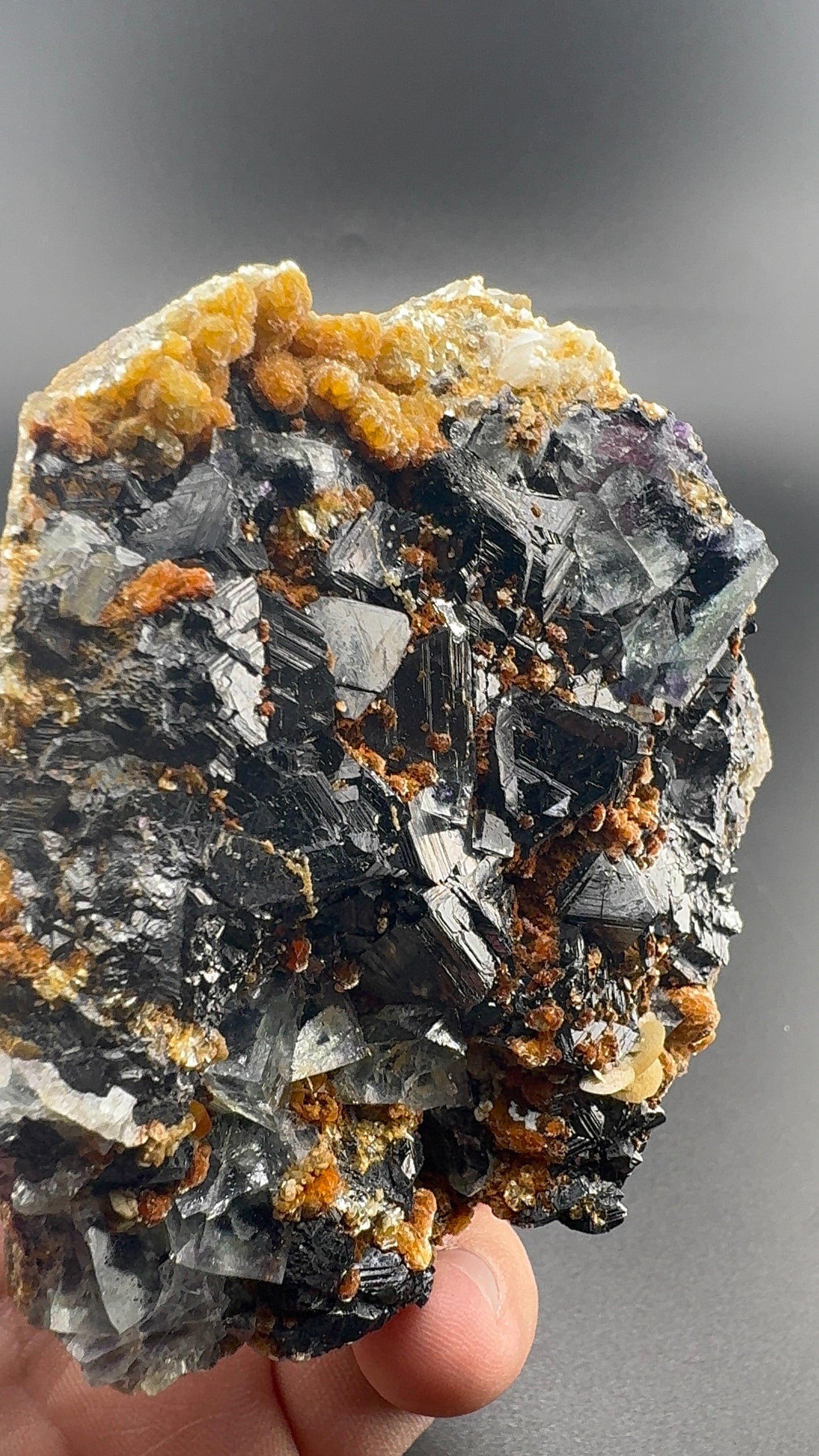 Yindu Purple Fluorite Formation (S31)