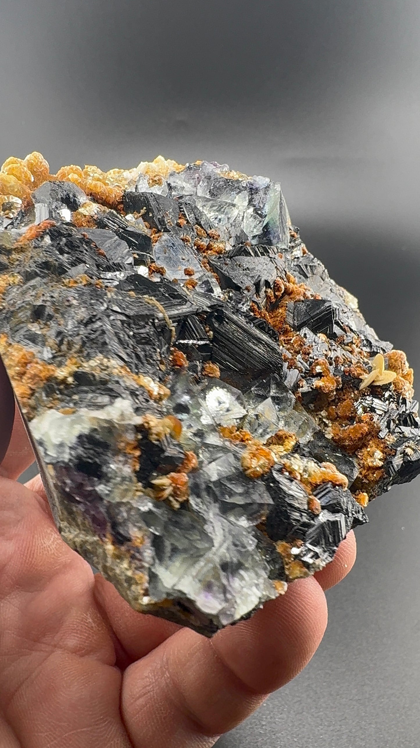 Yindu Purple Fluorite Formation (S31)