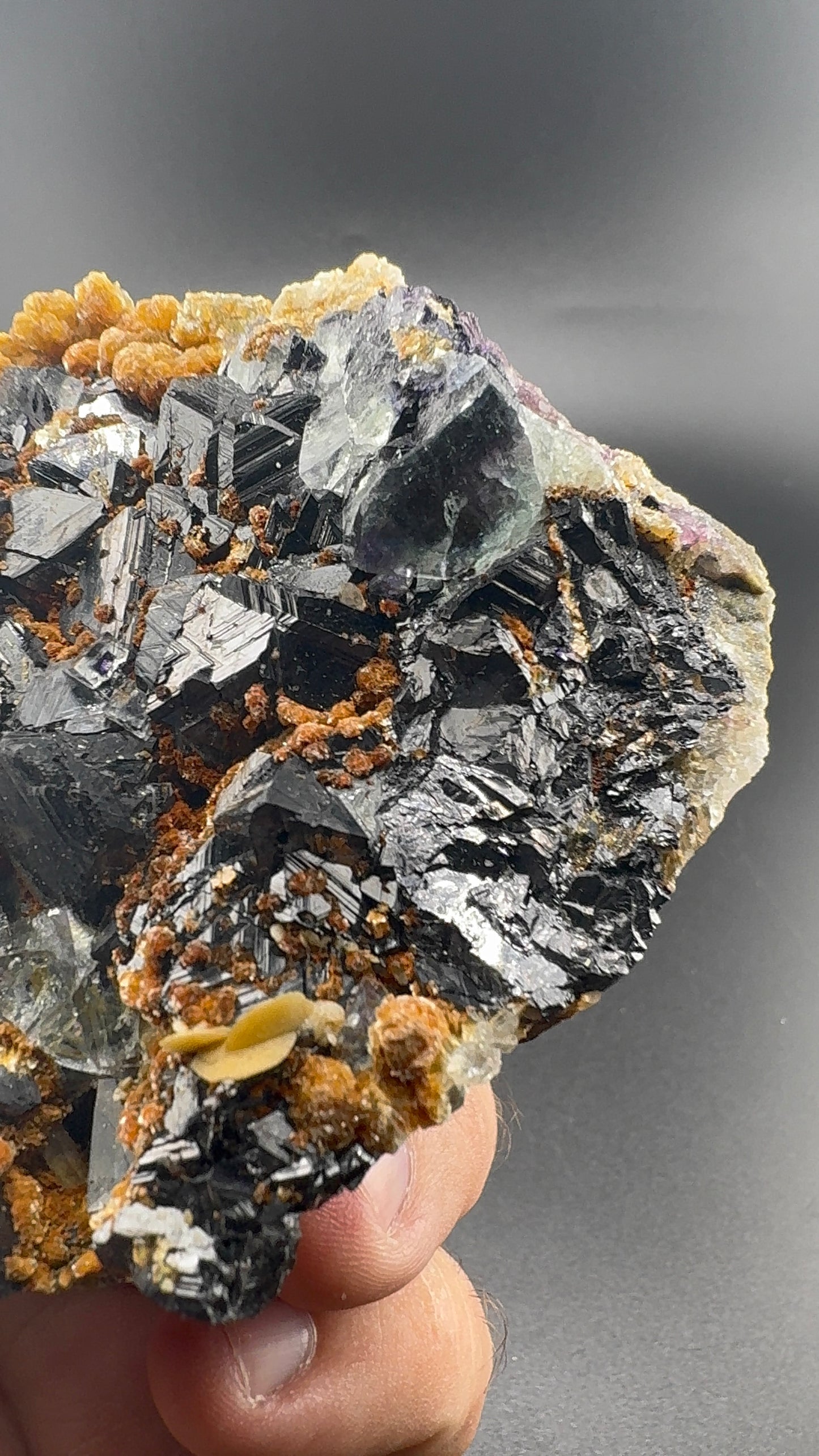 Yindu Purple Fluorite Formation (S31)