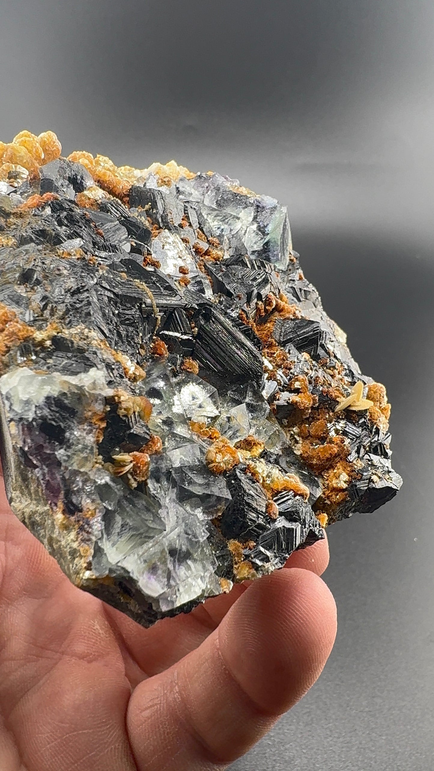Yindu Purple Fluorite Formation (S31)