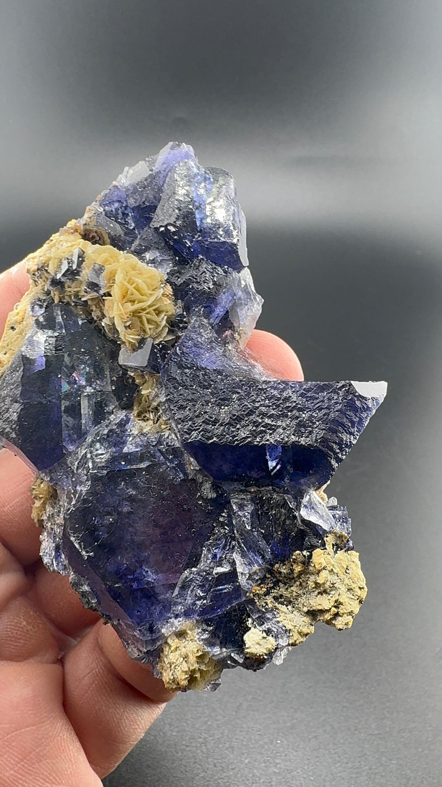 Yindu Purple Fluorite Formation (S32)