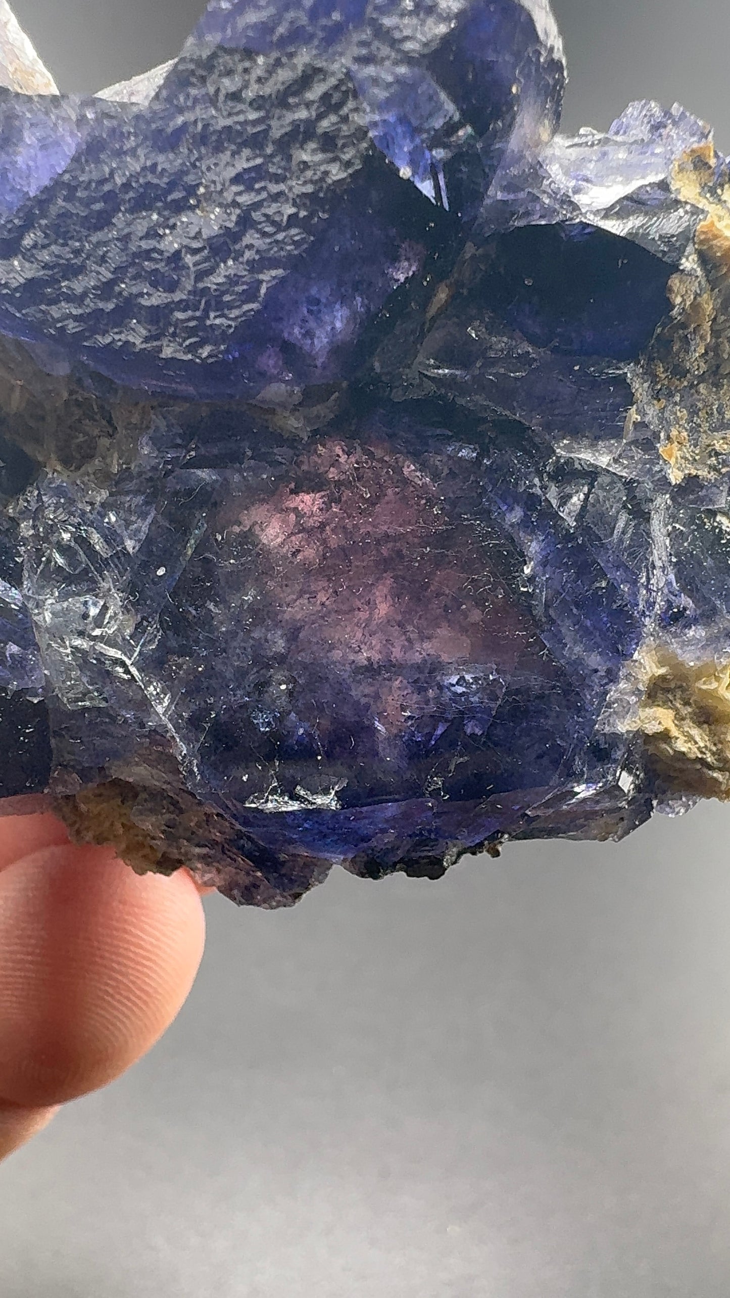 Yindu Purple Fluorite Formation (S32)