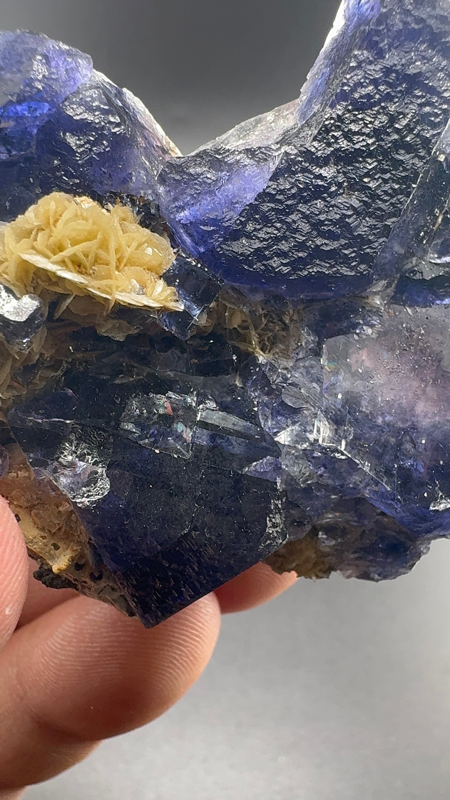 Yindu Purple Fluorite Formation (S32)