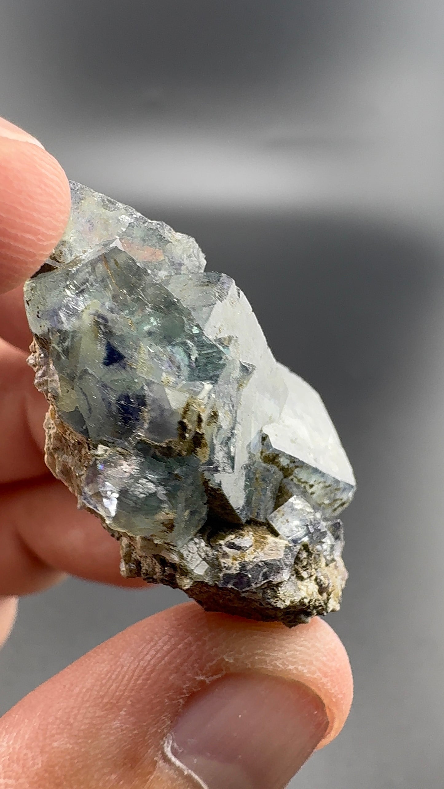 Yindu Transparent Fluorite Cubes (B19)