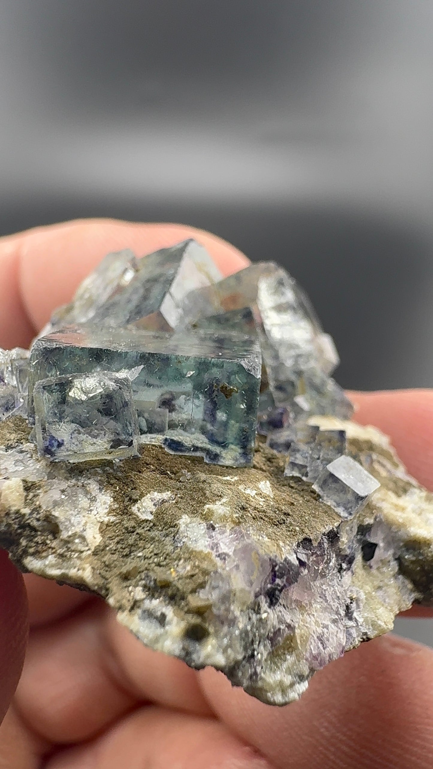 Yindu Transparent Fluorite Cubes (B19)