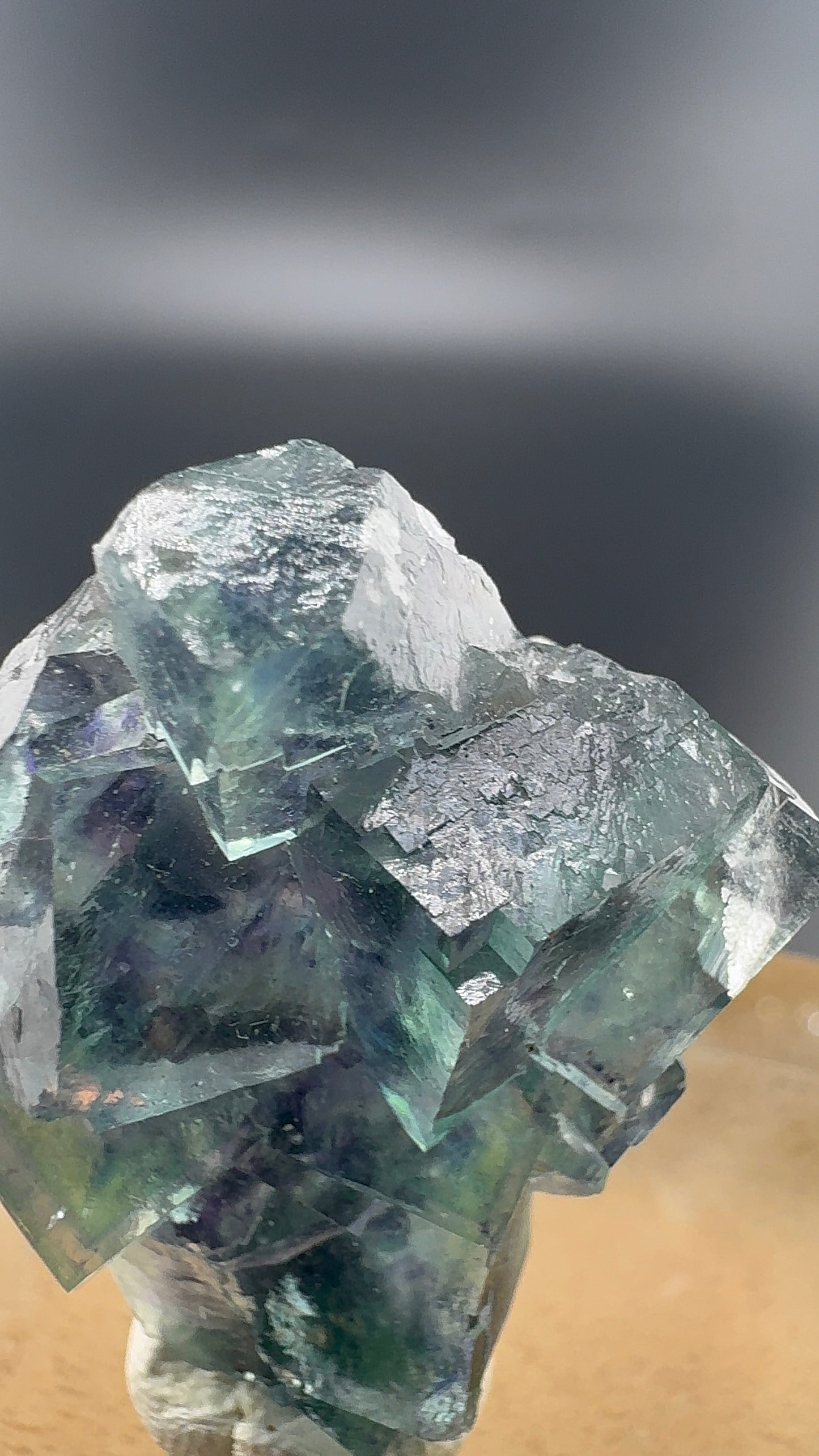 Yindu Green/Purple Fluorite (B21)