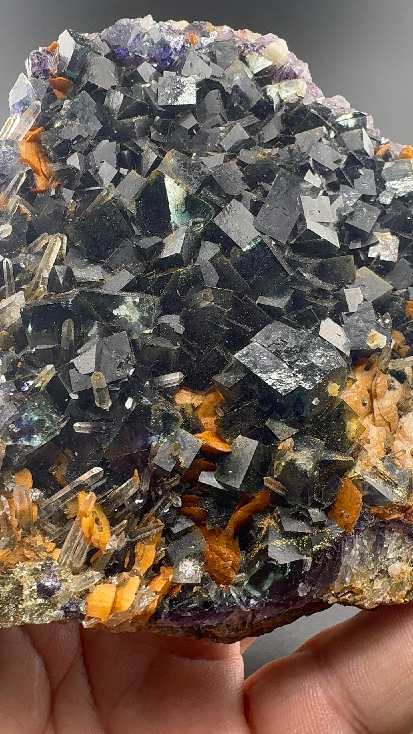 Yindu Purple Fluorite Formation (S29)
