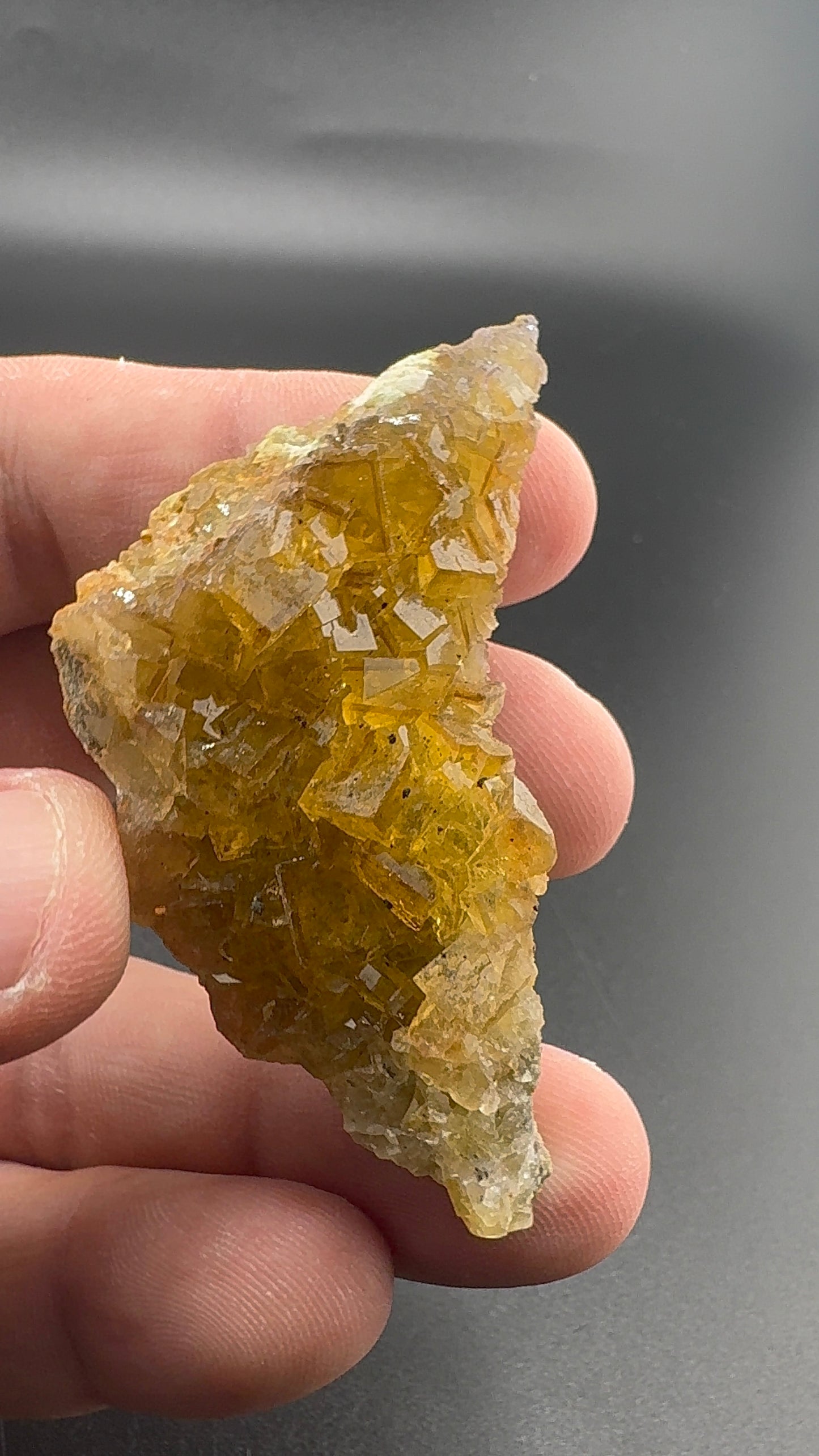 Yellow Fluorite from Spain (SF1)