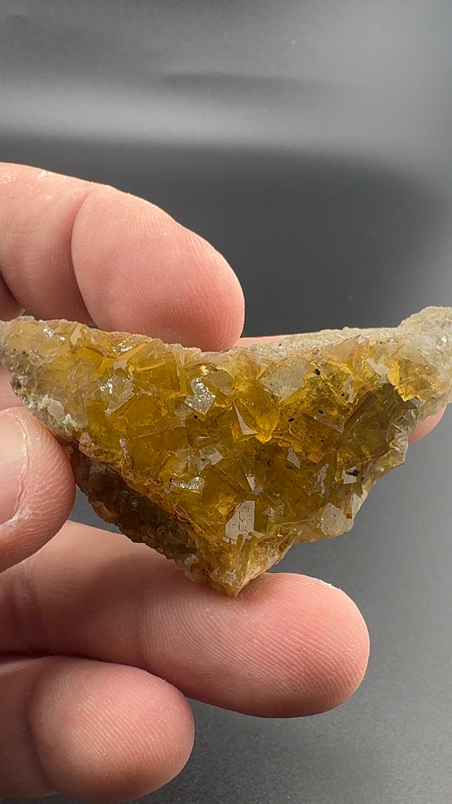 Yellow Fluorite from Spain (SF1)