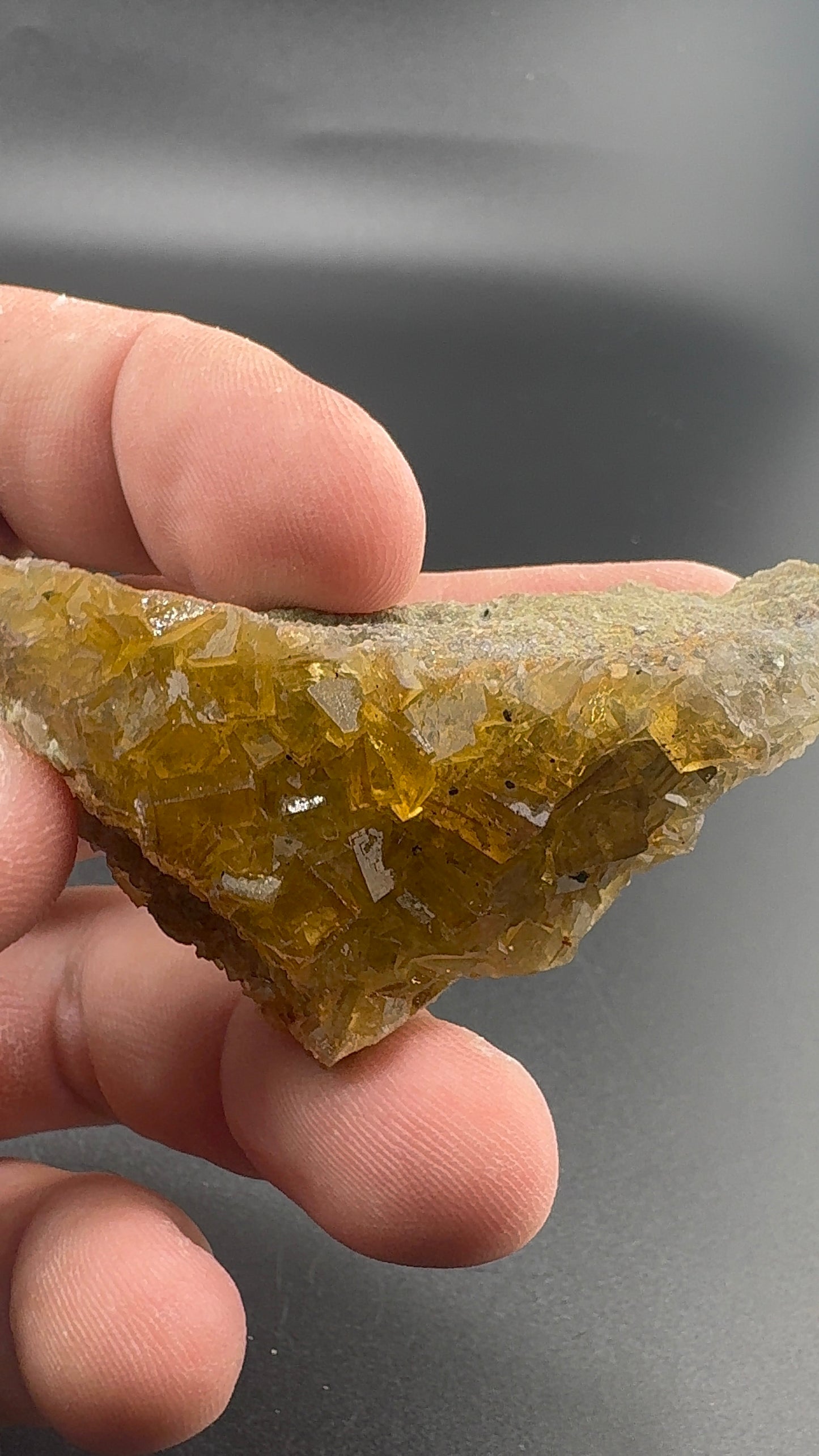 Yellow Fluorite from Spain (SF1)