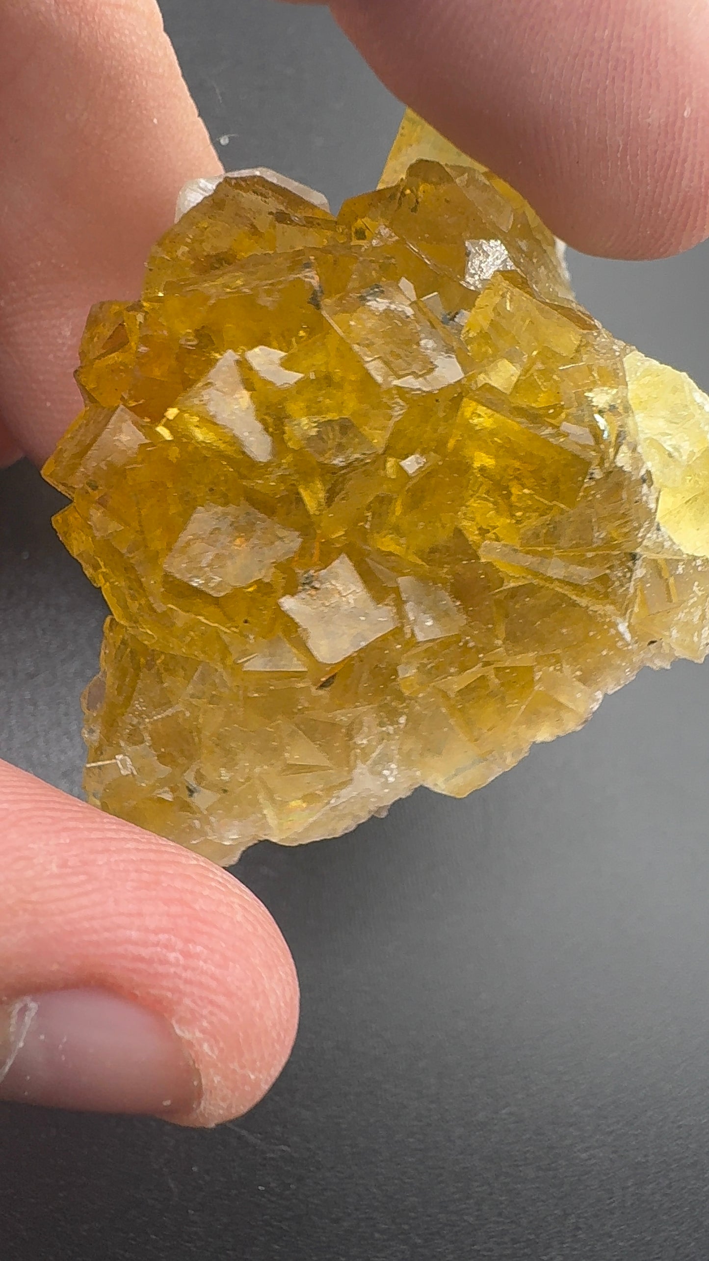 Yellow Fluorite from Spain (SF6)
