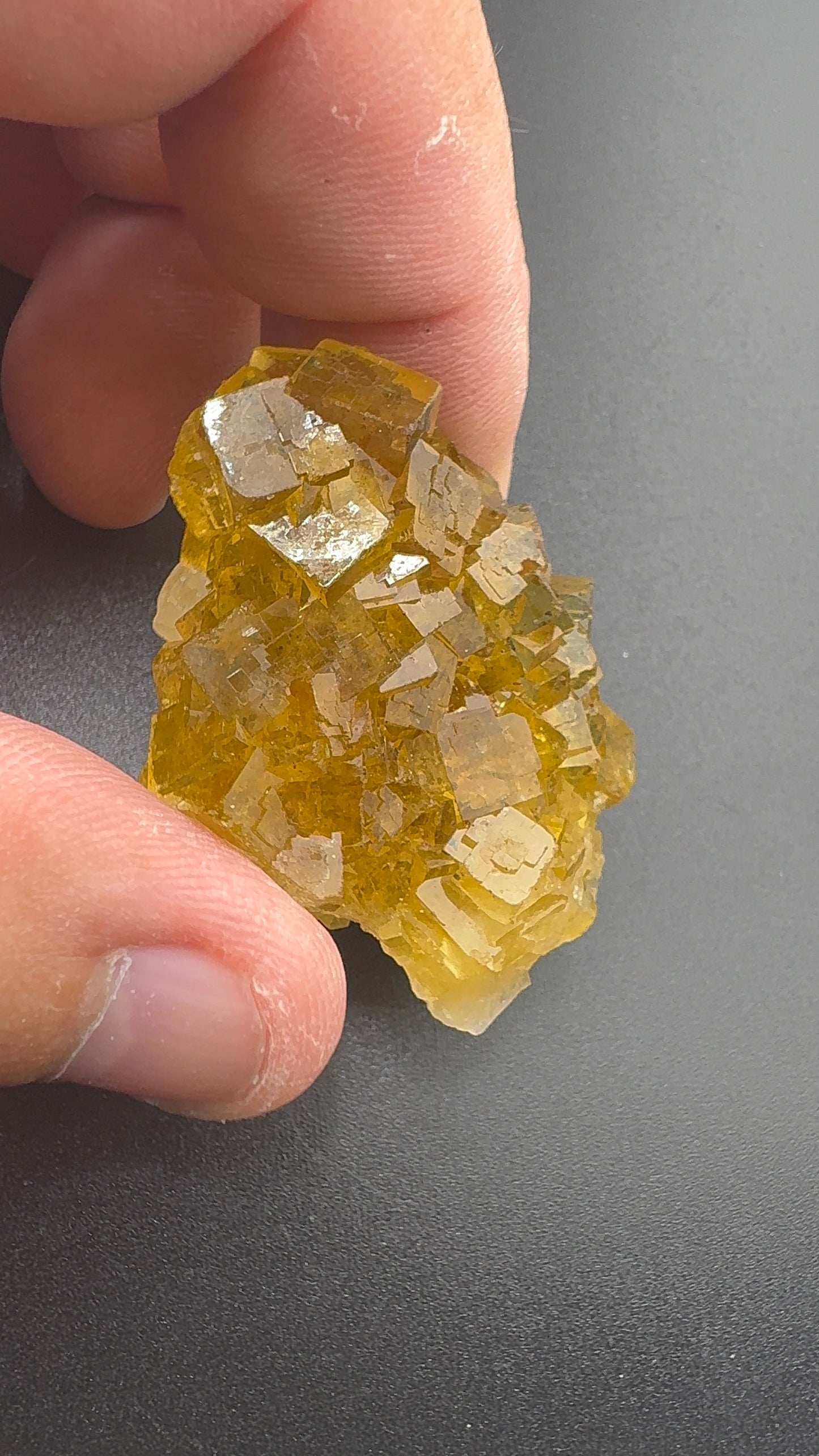 Yellow Fluorite from Spain (SF9)