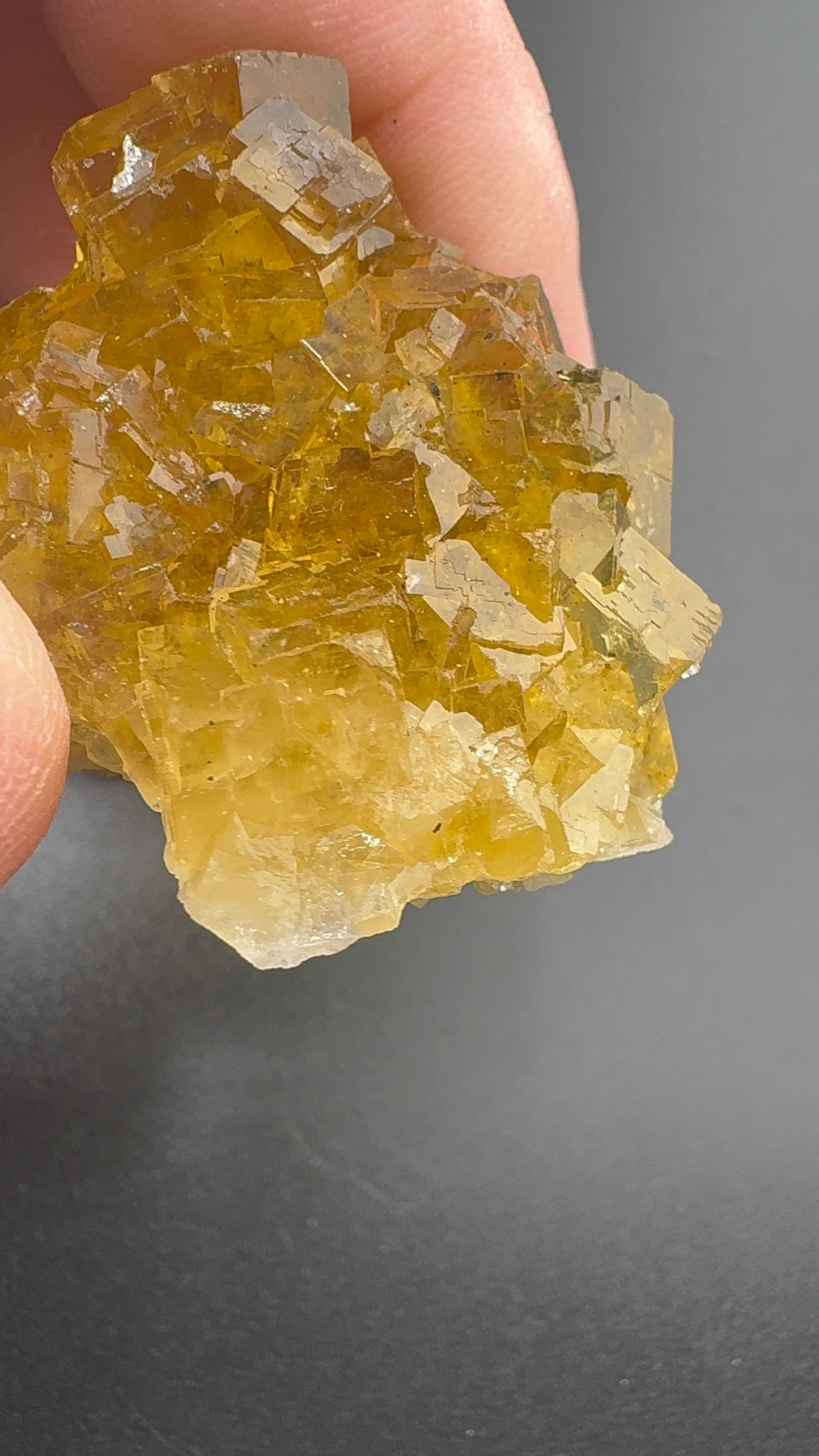Yellow Fluorite from Spain (SF9)