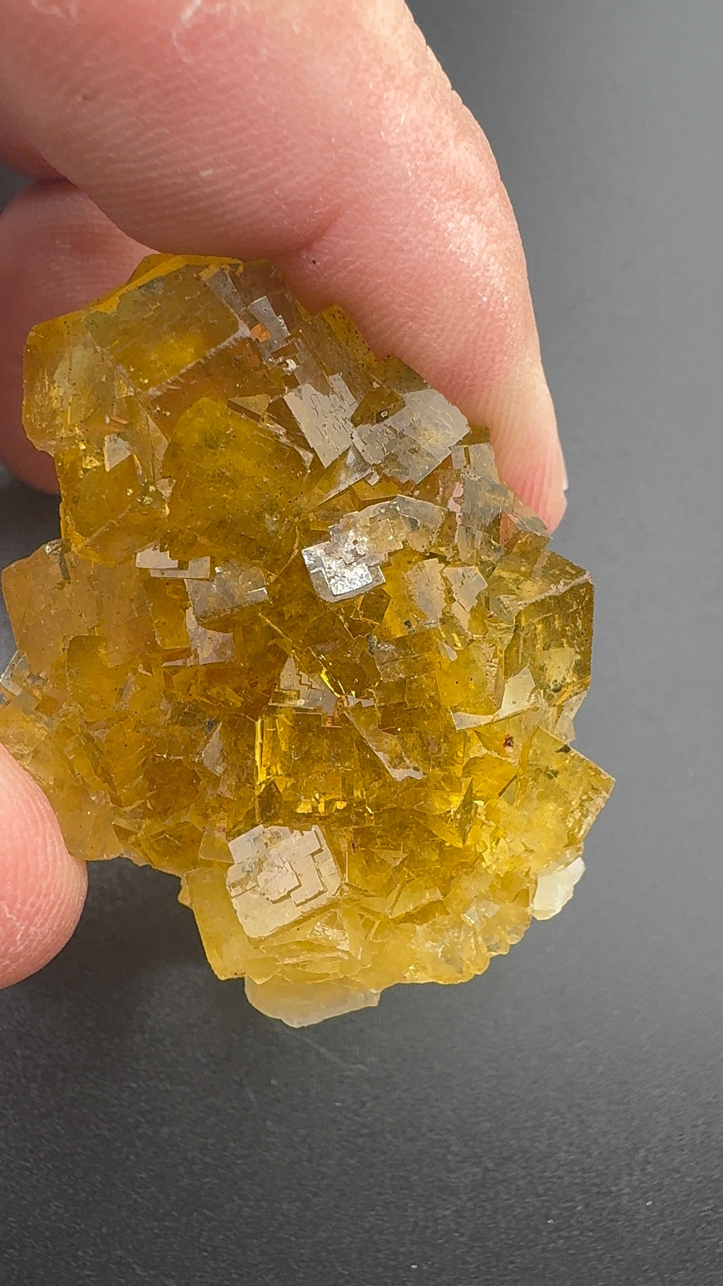 Yellow Fluorite from Spain (SF9)