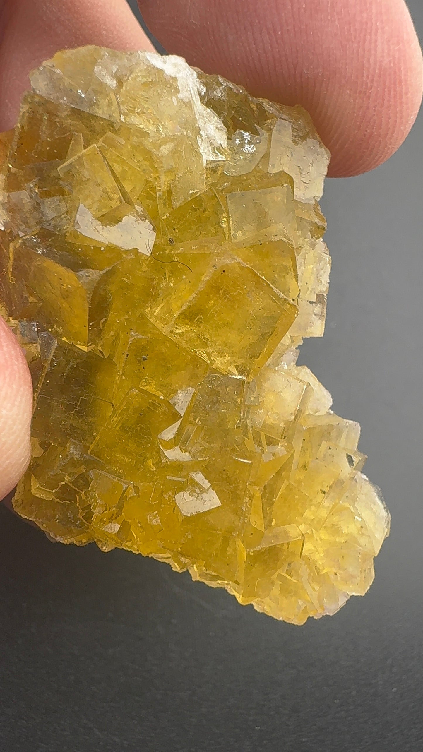 Yellow Fluorite from Spain (SF11)