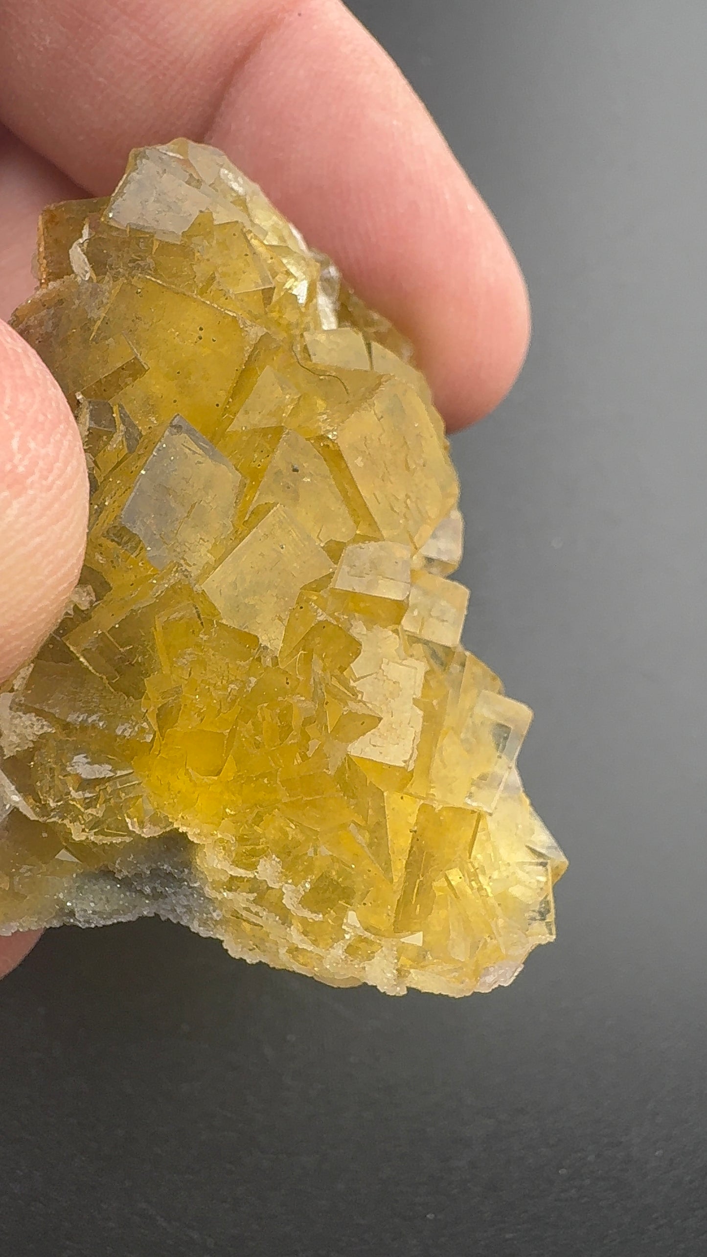 Yellow Fluorite from Spain (SF11)