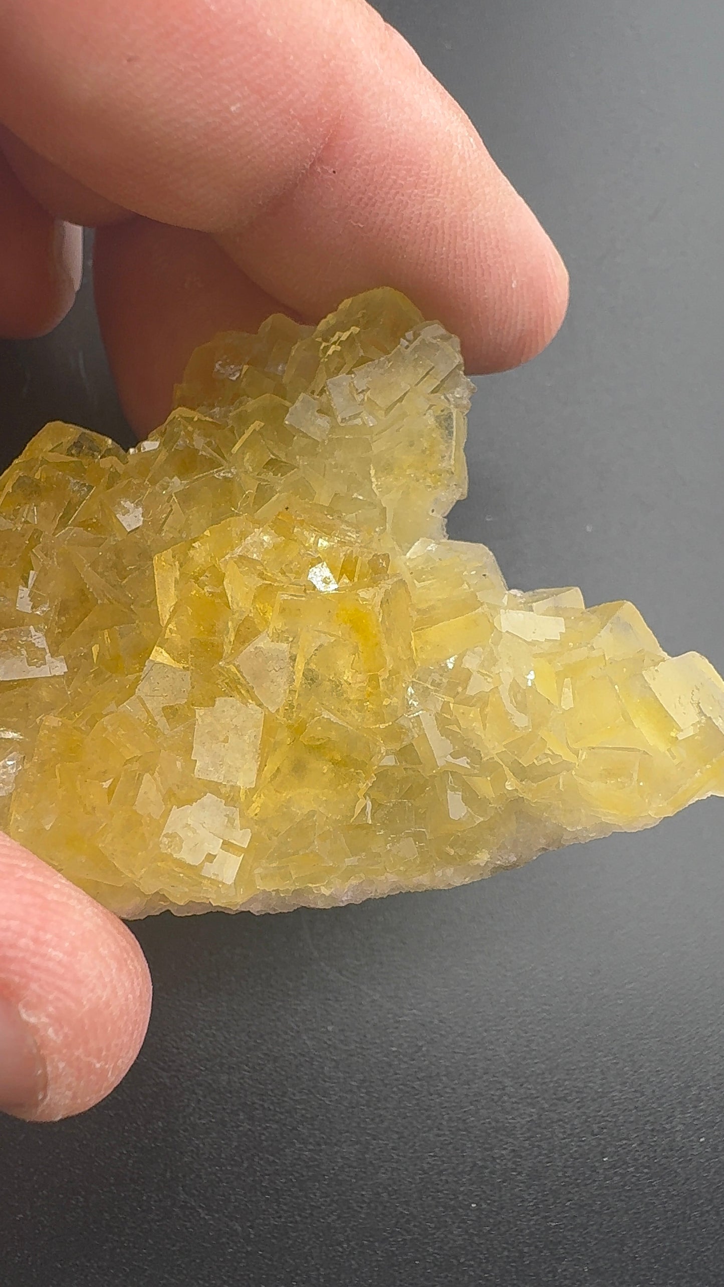 Yellow Fluorite from Spain (SF13)