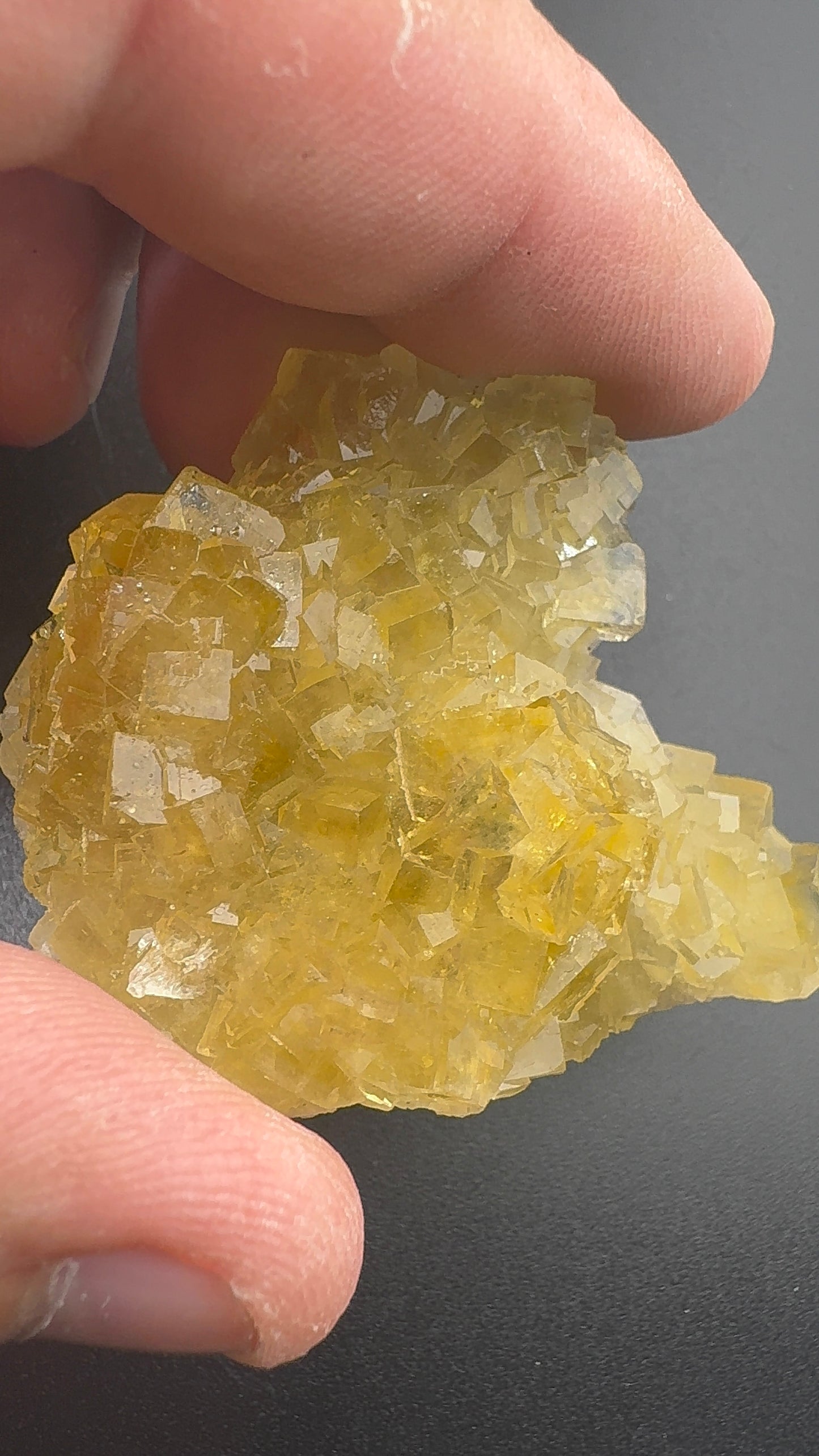 Yellow Fluorite from Spain (SF13)
