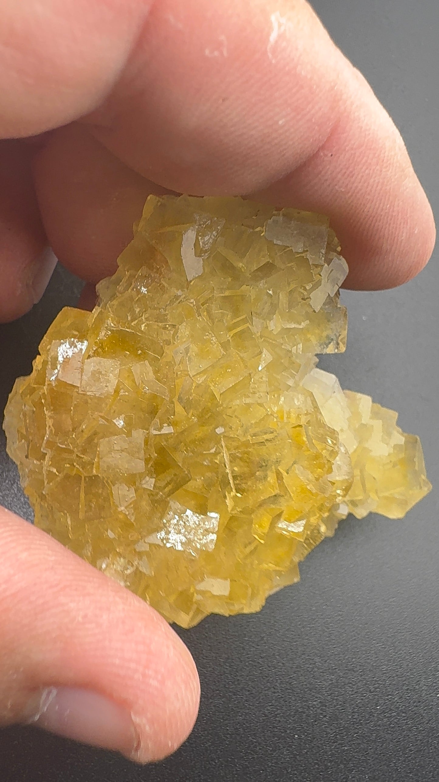 Yellow Fluorite from Spain (SF13)