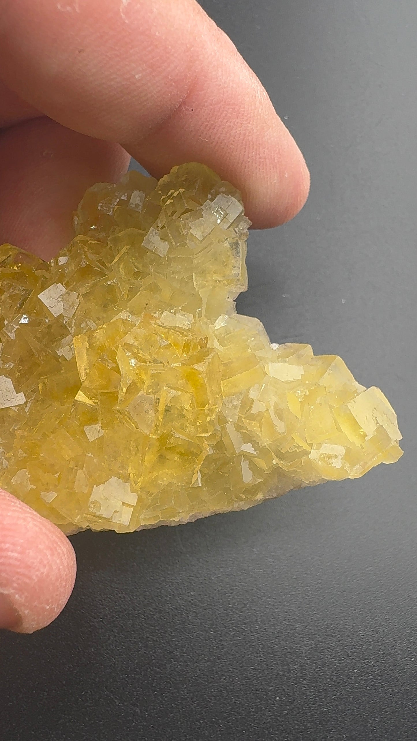 Yellow Fluorite from Spain (SF13)