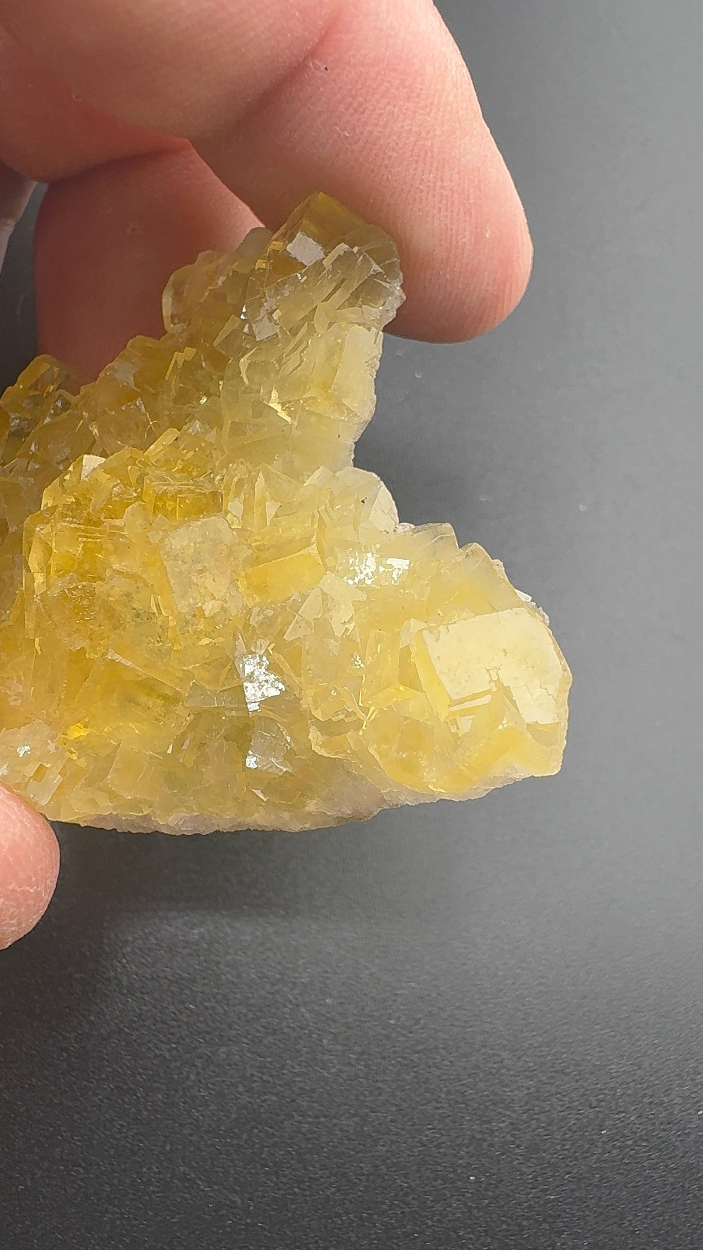 Yellow Fluorite from Spain (SF13)