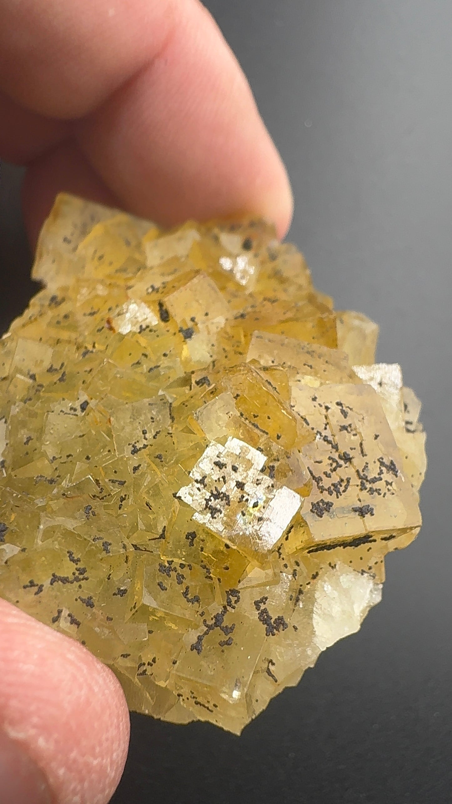 Yellow Fluorite from Spain (SF14)