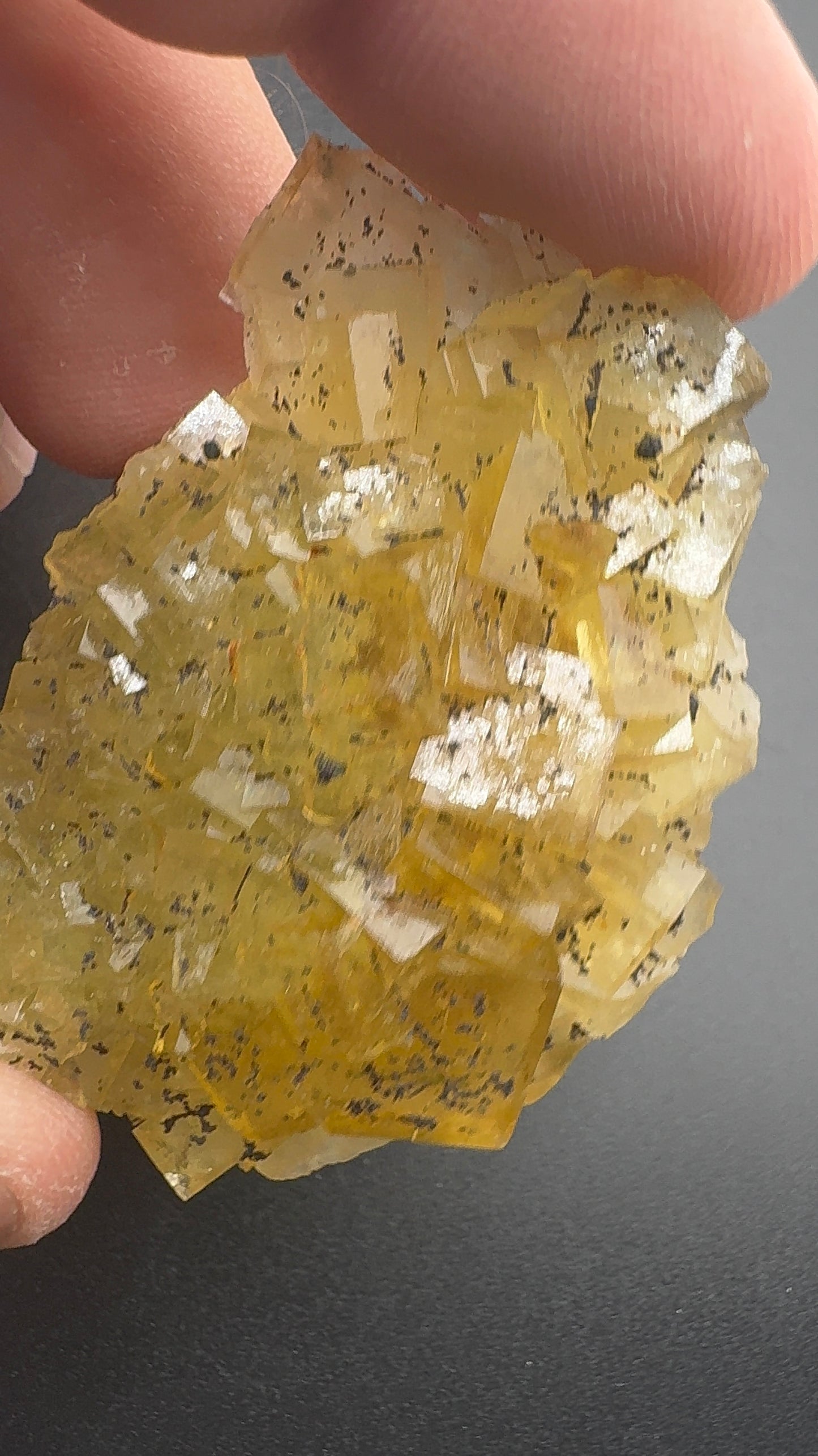 Yellow Fluorite from Spain (SF14)