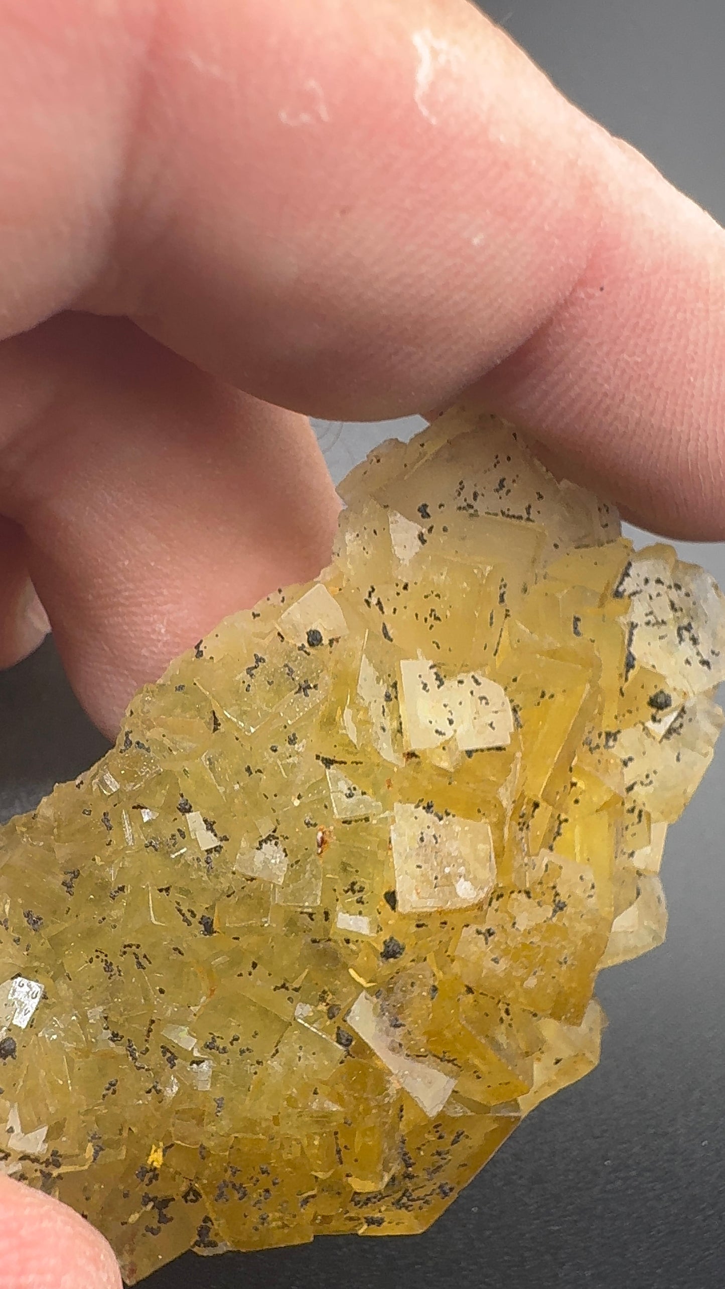 Yellow Fluorite from Spain (SF14)