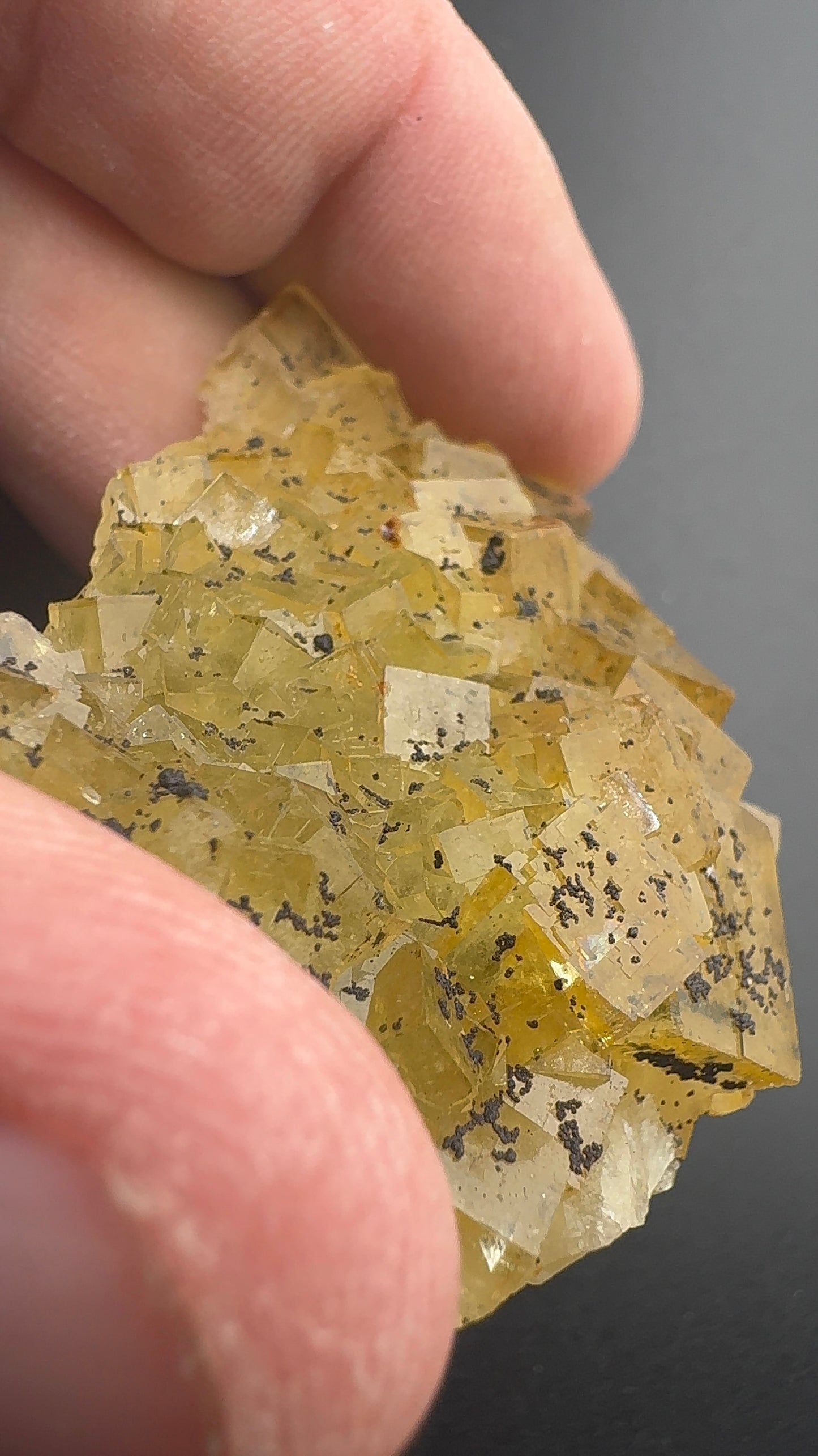 Yellow Fluorite from Spain (SF14)