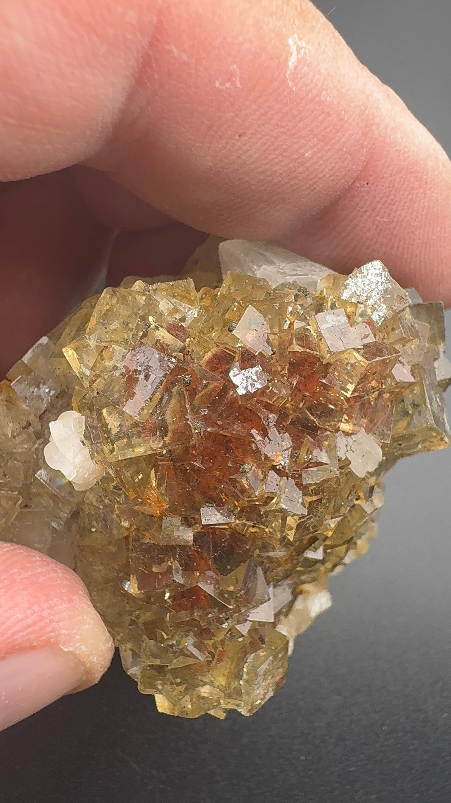 Yellow Fluorite from Spain (SF15)