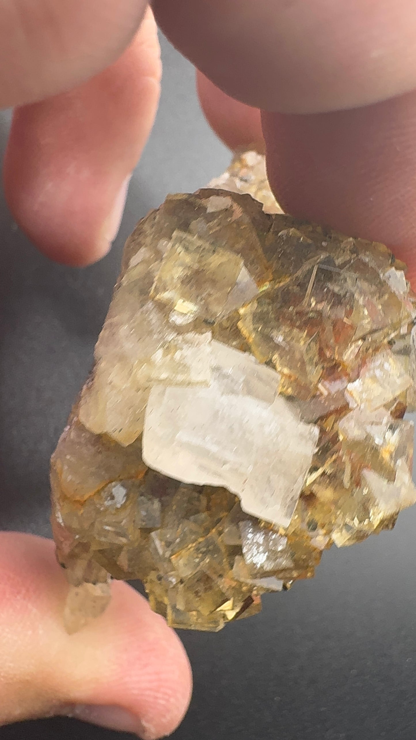 Yellow Fluorite from Spain (SF15)