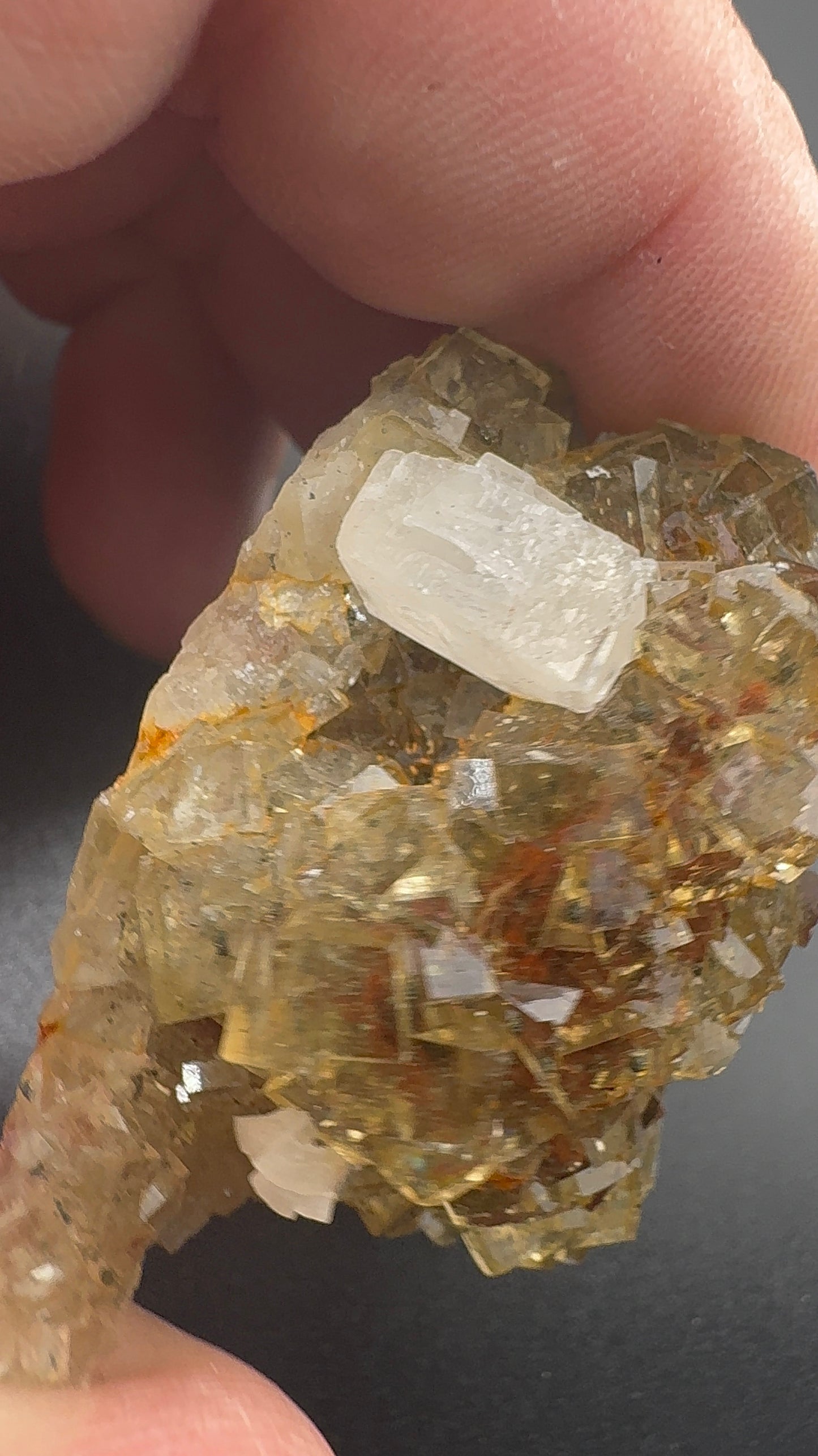 Yellow Fluorite from Spain (SF15)